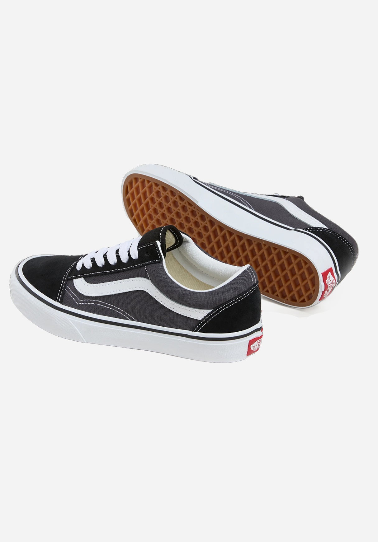 Old Skool Kids asphalt-black Closeup1