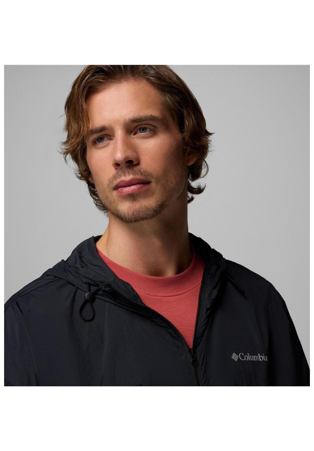 Street Heights Windbreaker black Closeup1