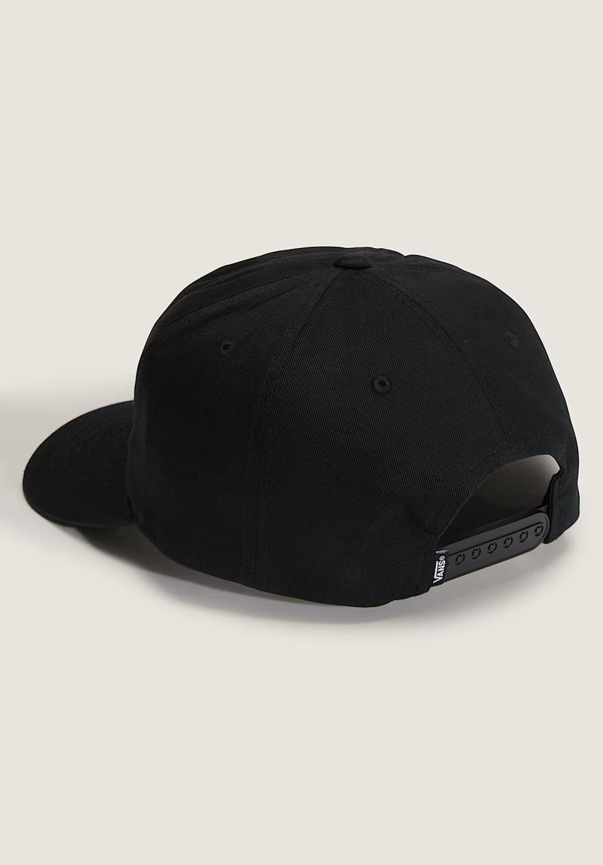 Drop V Logo Snapback black Rueckenansicht