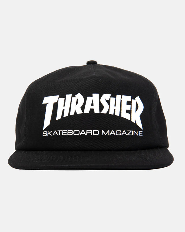 Skate Mag Snapback black-white Vorderansicht
