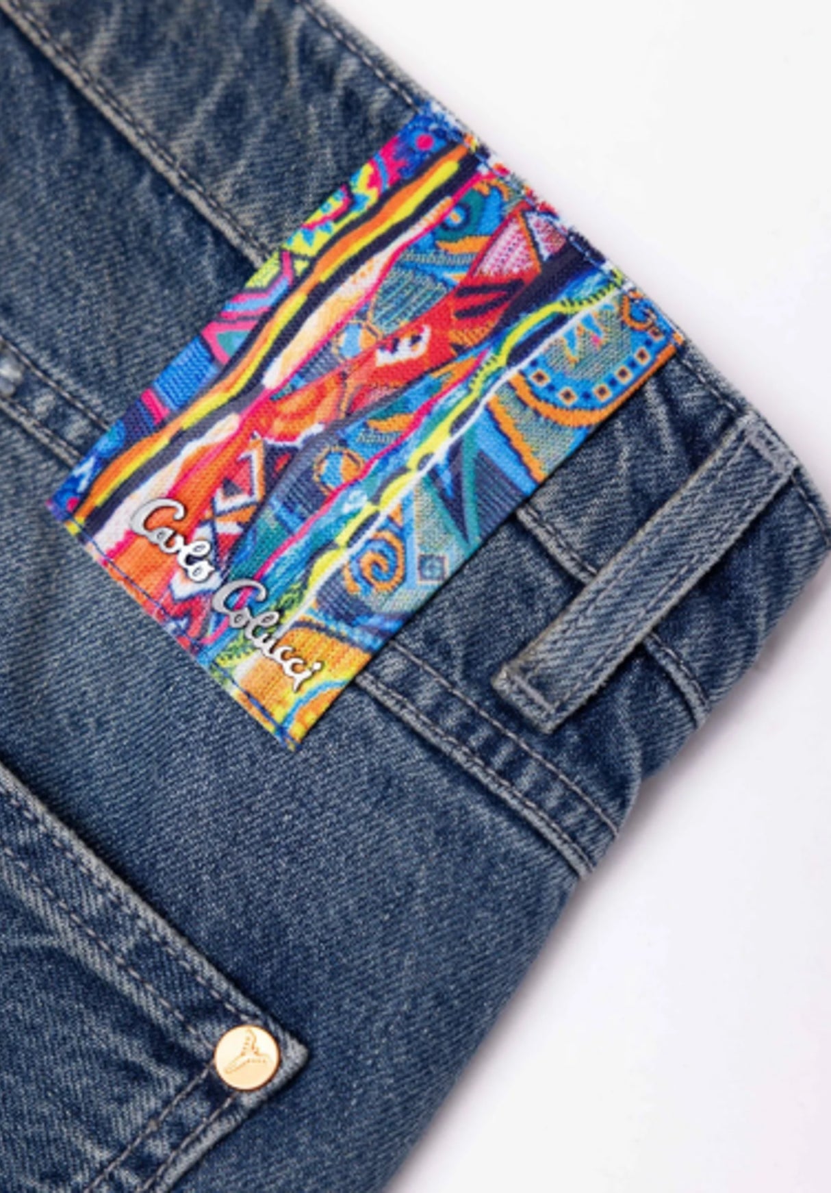 Premium Jeans Baggy Fit blue-denim Closeup1
