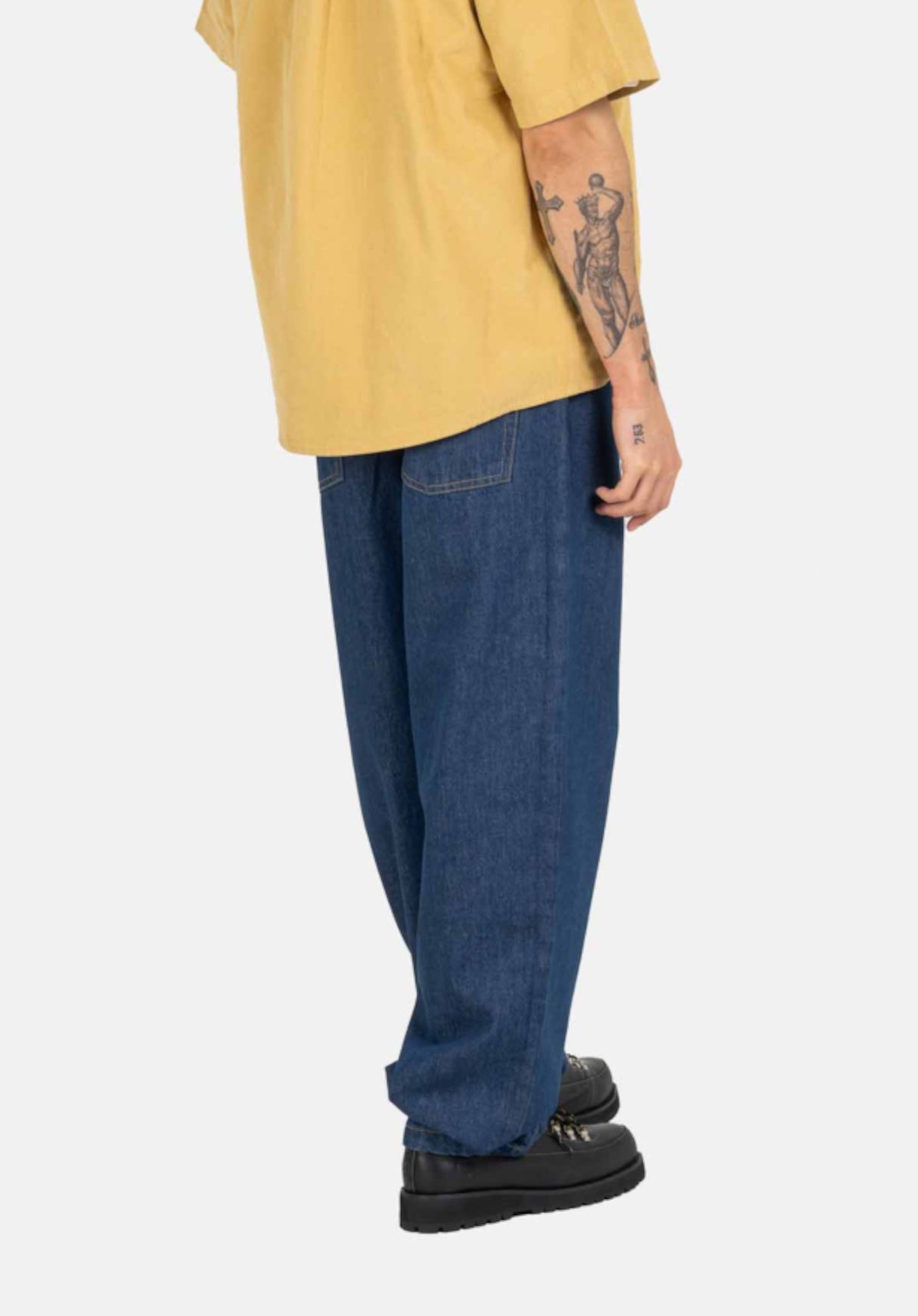 Baggy steelblue Closeup1