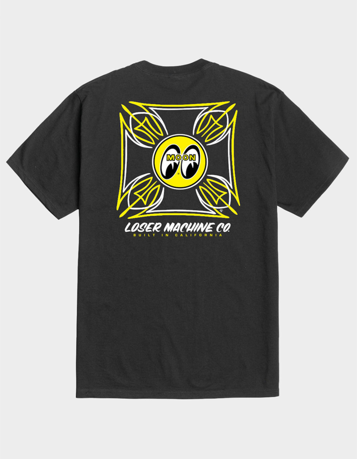 x Mooneyes Blue Collar black Rueckenansicht