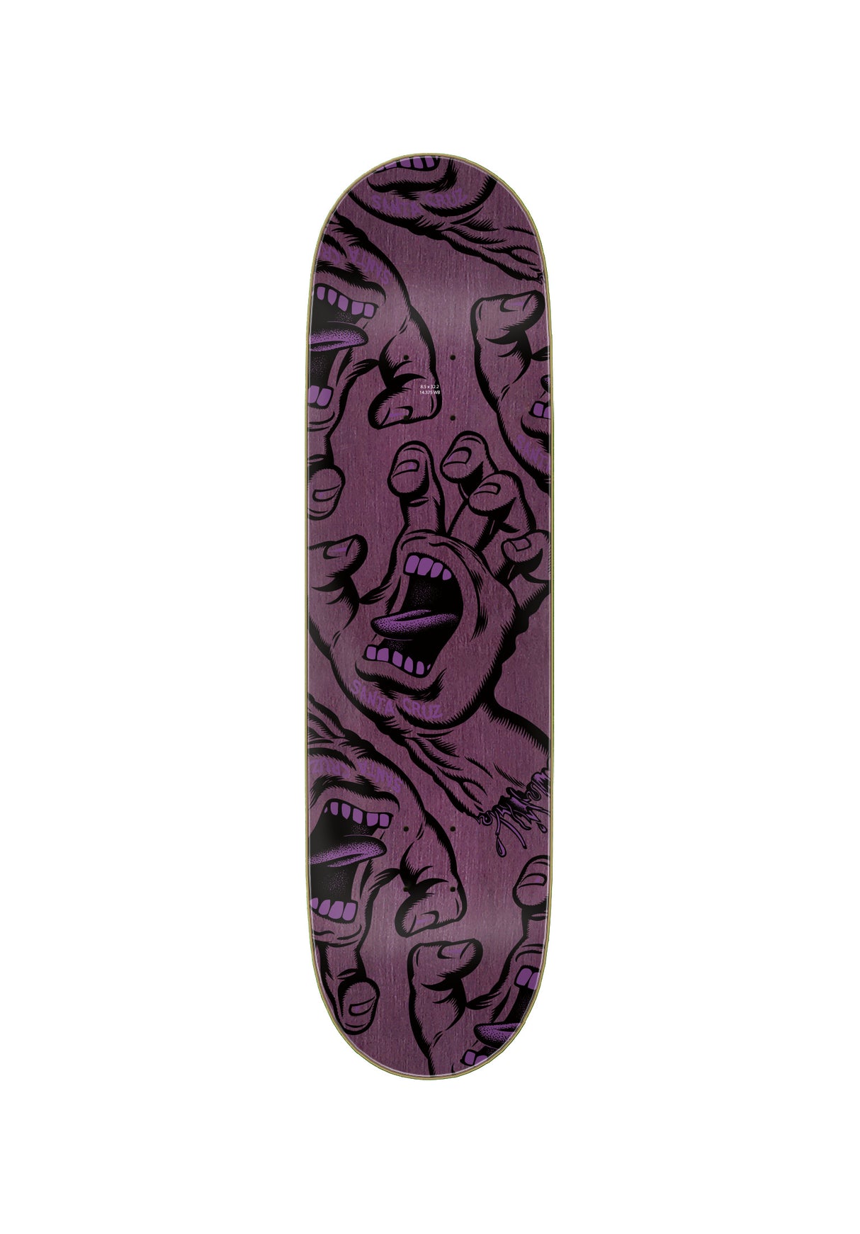 Crowded Hand green Rueckenansicht