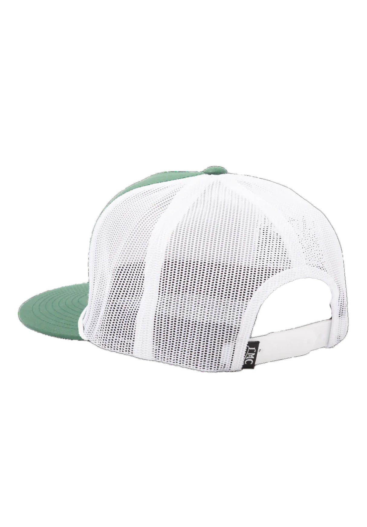Duncan Trucker Snapback green-white Rueckenansicht