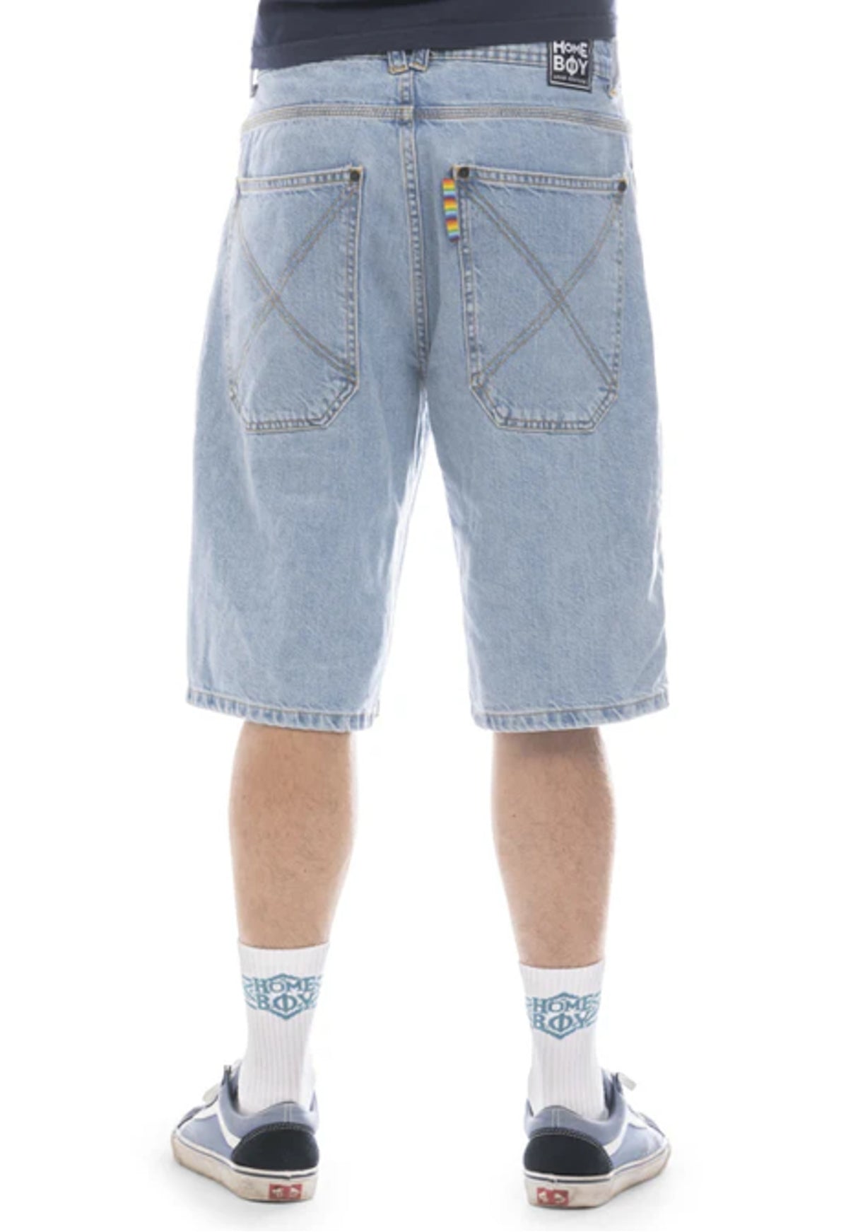 X-Tra Baggy Denim moon Rueckenansicht