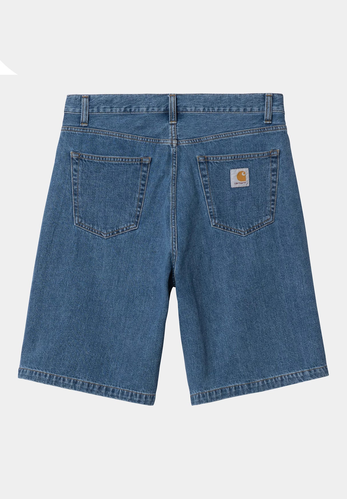 Landon Short blueheavystonewash Rueckenansicht