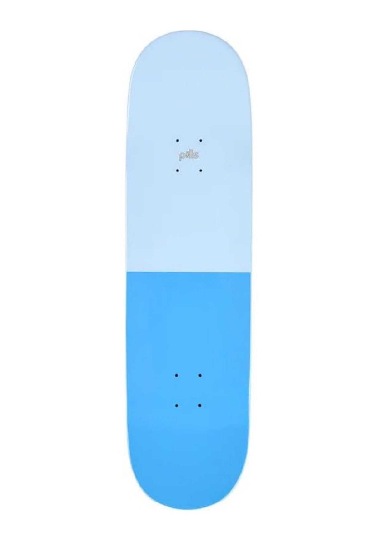 Pills blue Rueckenansicht