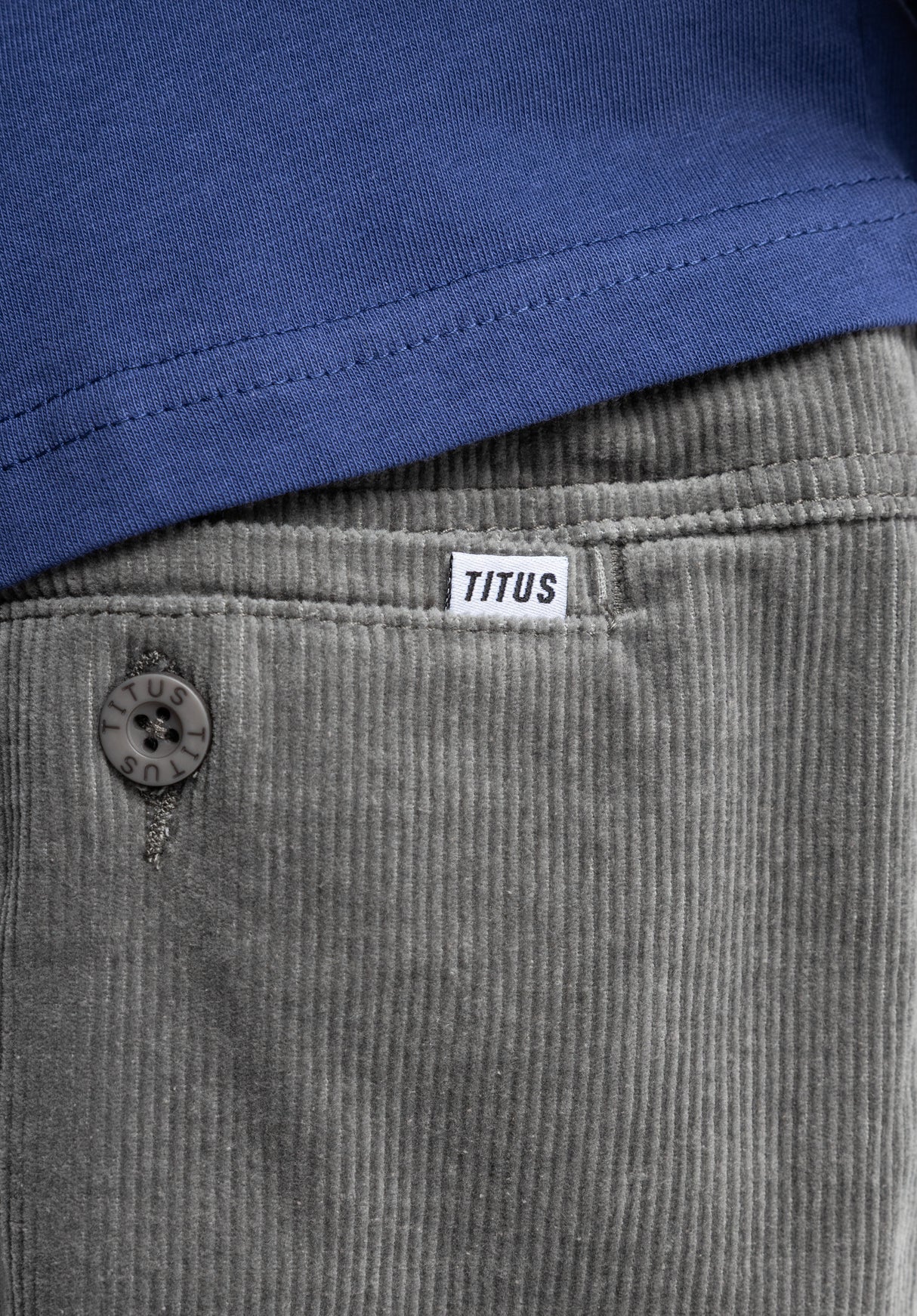 Surpa Kids darkgrey-cord Oberansicht