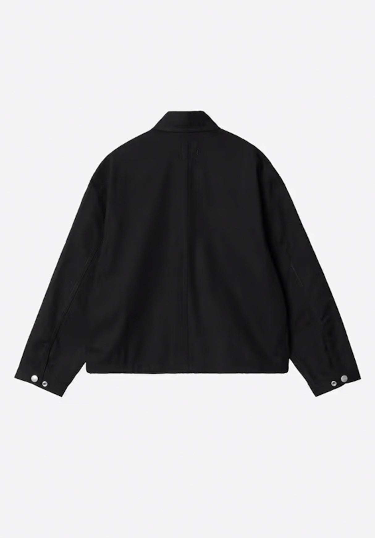 W' Simple Shirt Jac blackrigid Rueckenansicht