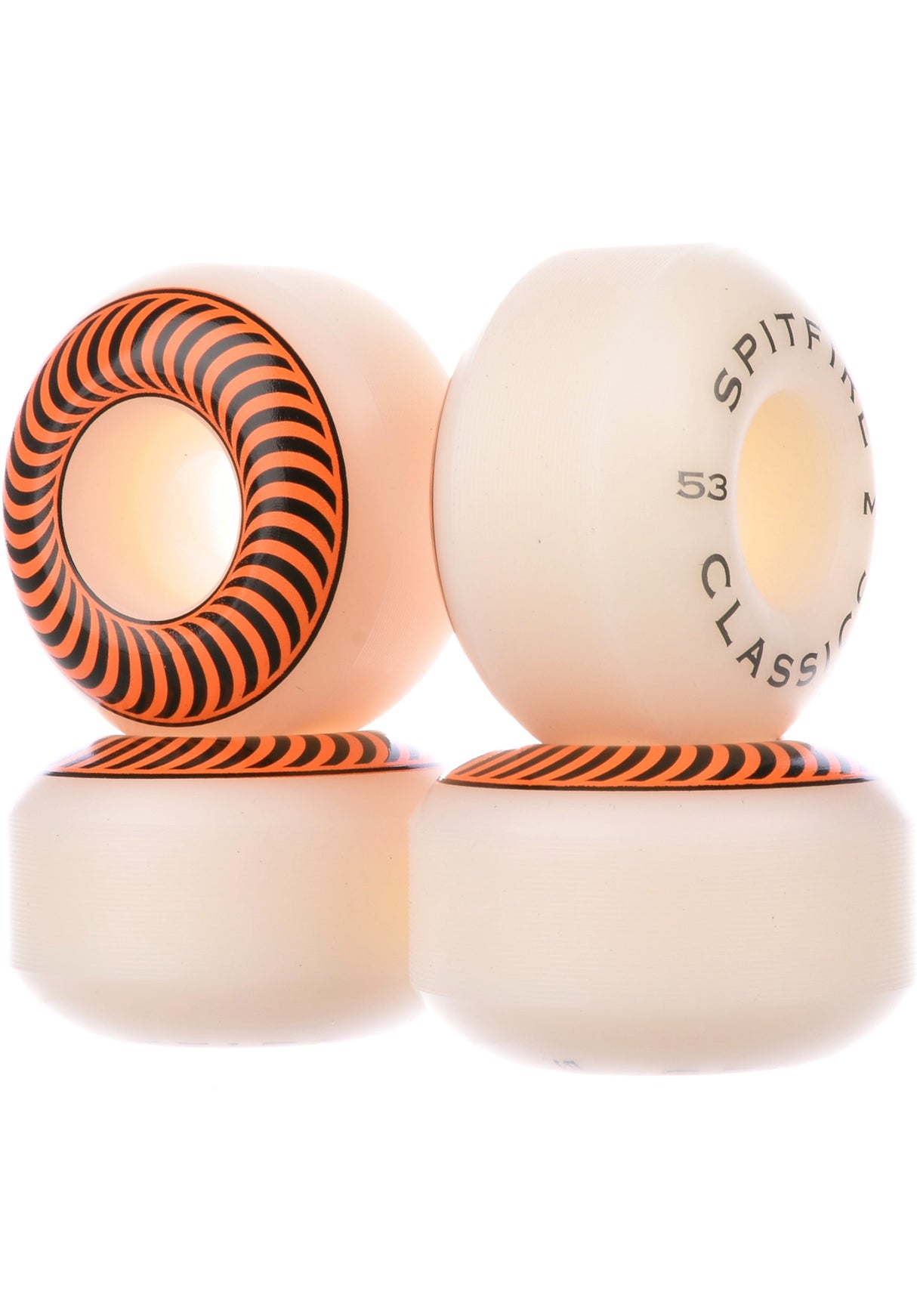 Classic 99A white-orange Oberansicht