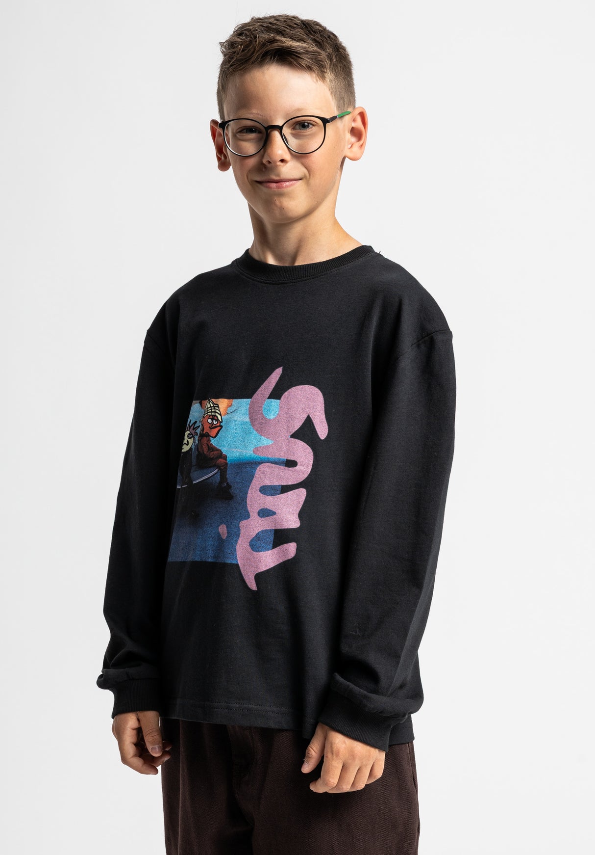 Chill Kids black Rueckenansicht