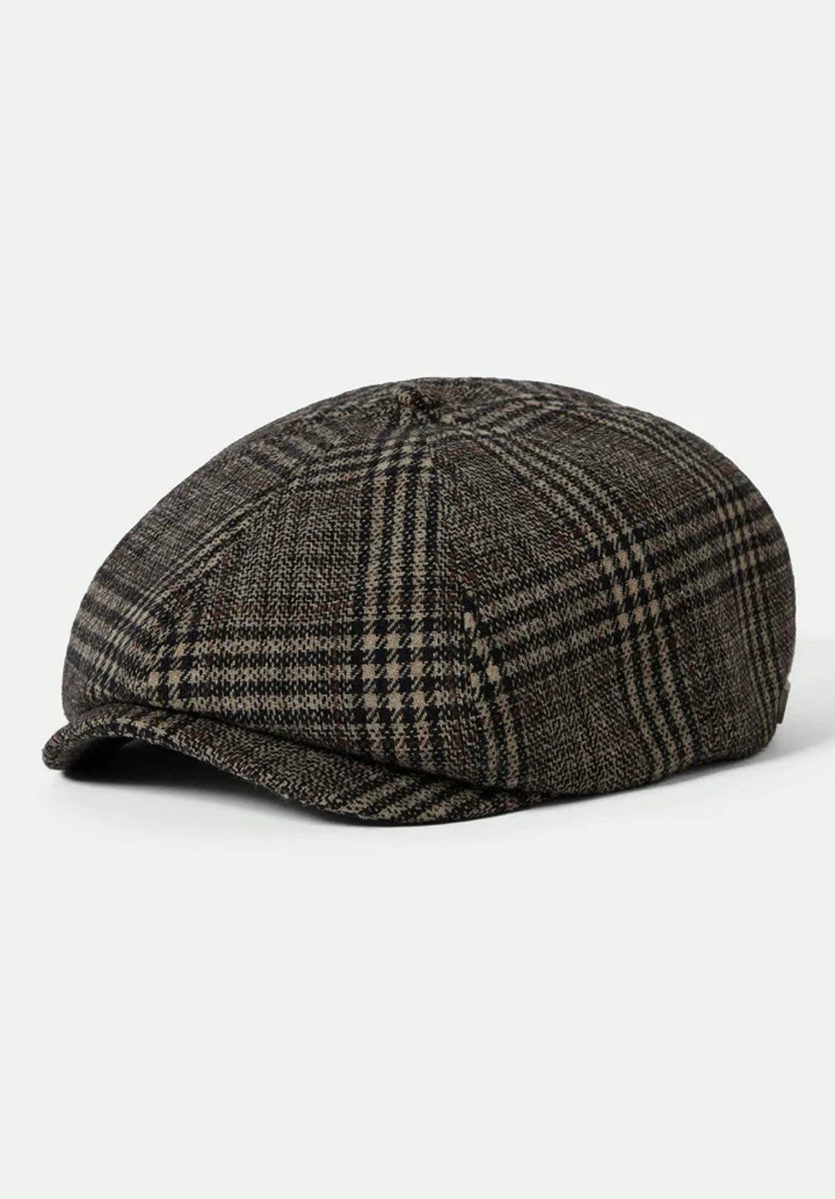 Brood khaki-brownplaid Vorderansicht