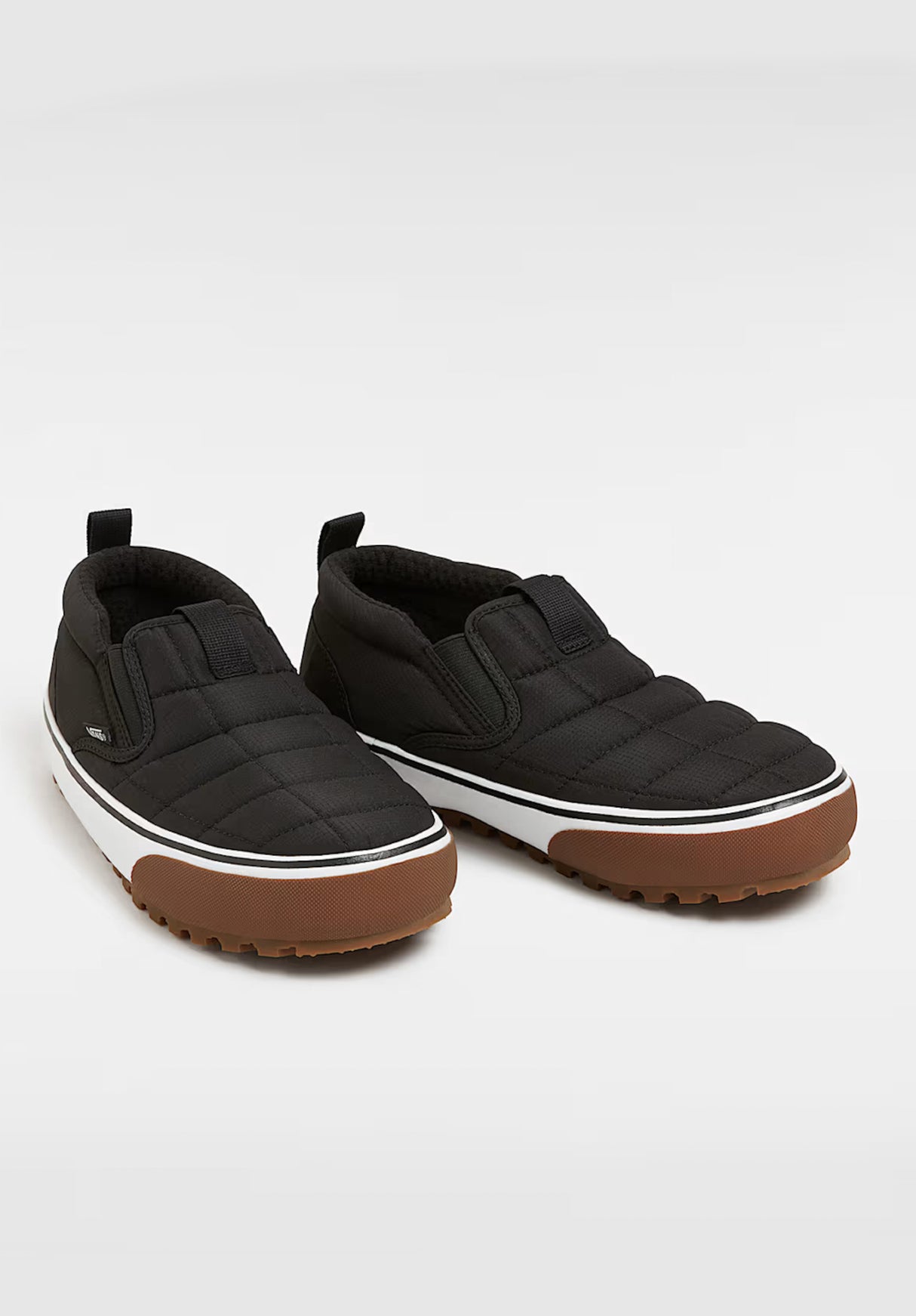 MTE Snow Lodge Slipper Mid quiltedblack Rueckenansicht