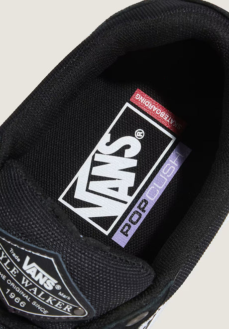 Skate Kyle Walker WaffleCup black-white Oberansicht