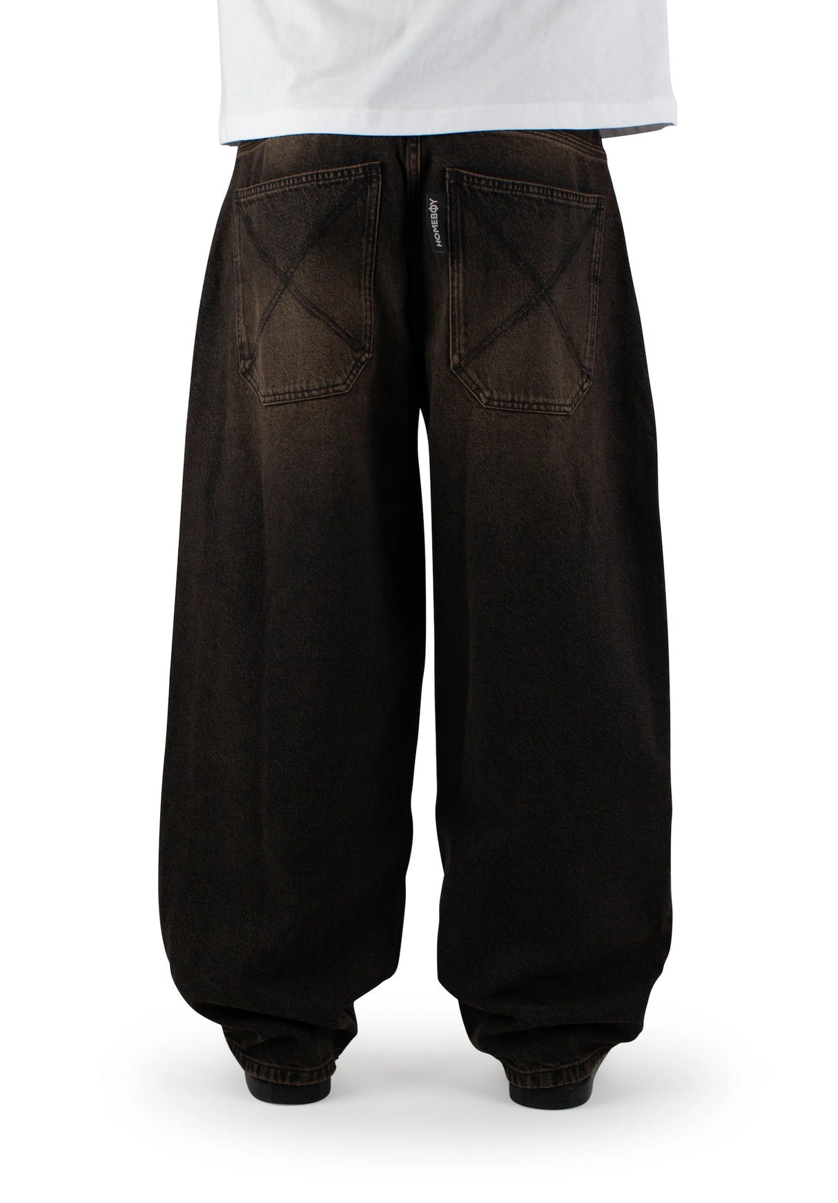 x-Tra Monster Black Label dirty-black Rueckenansicht