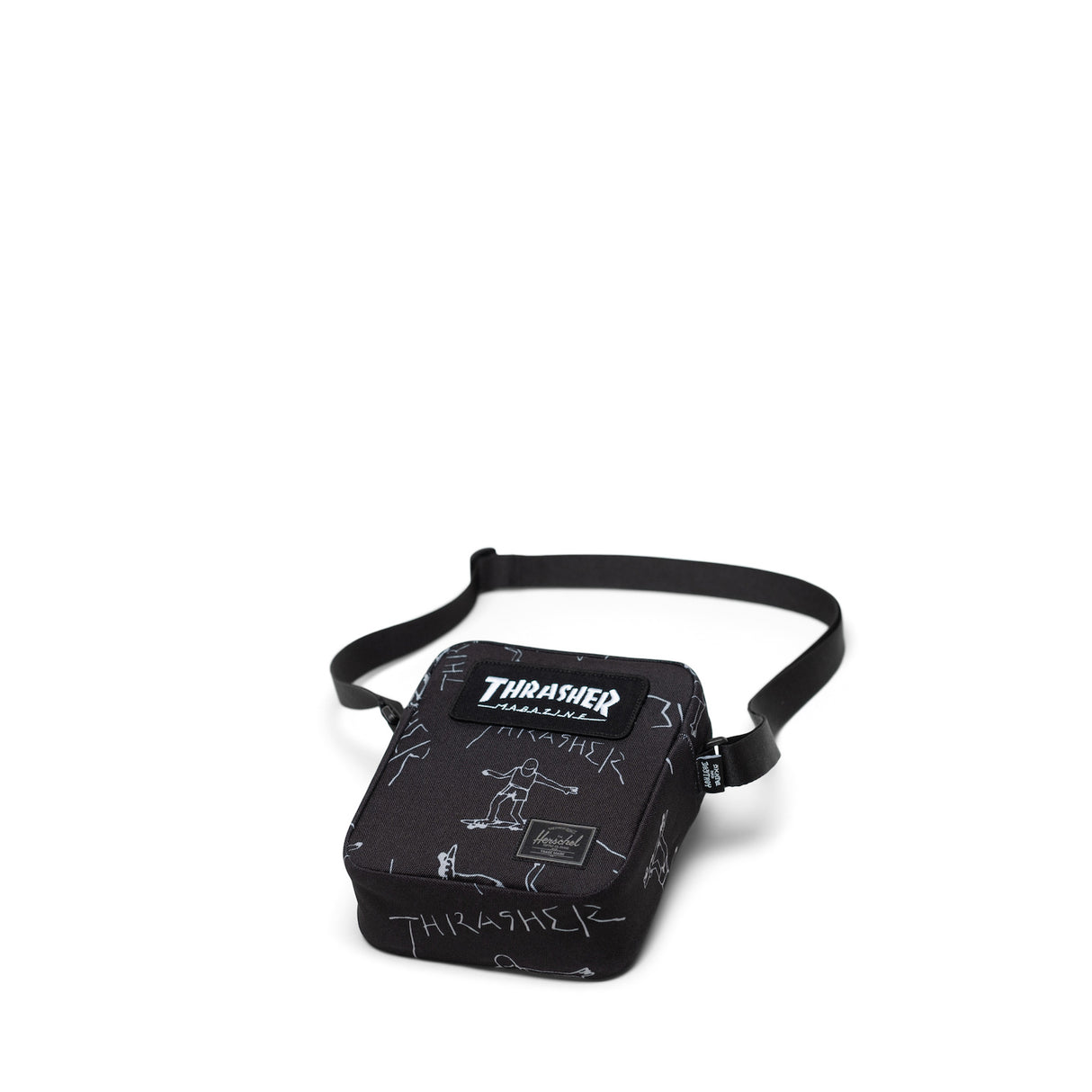 Thrasher Gonz Heritage Crossbody black Closeup1