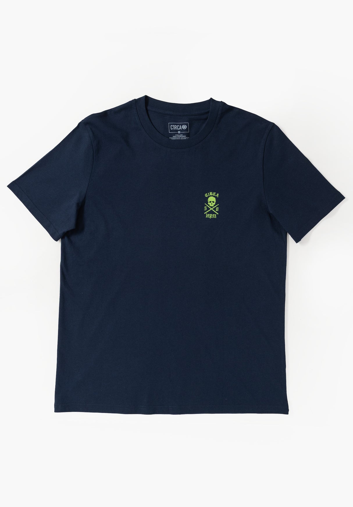 Lopez 50 navy-green Rueckenansicht