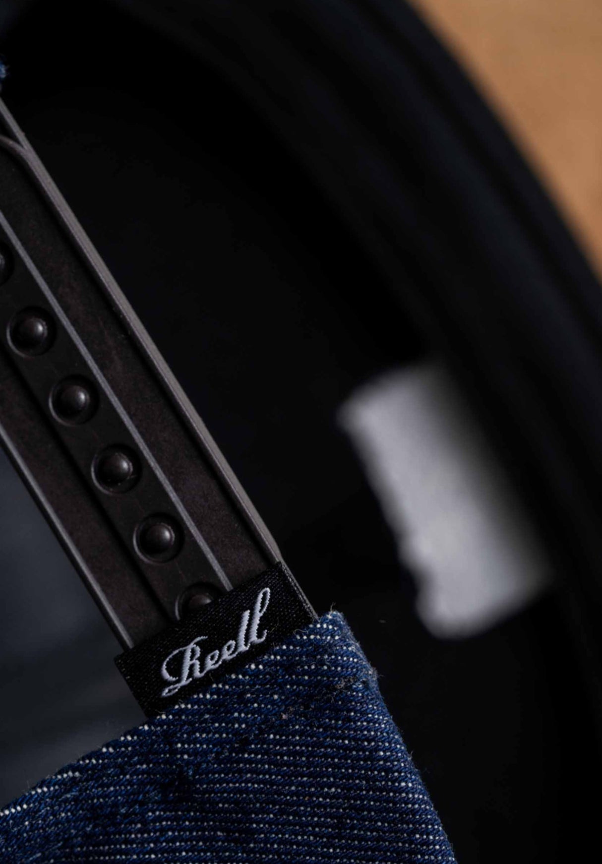 Suede 6-Panel puredenim Rueckenansicht