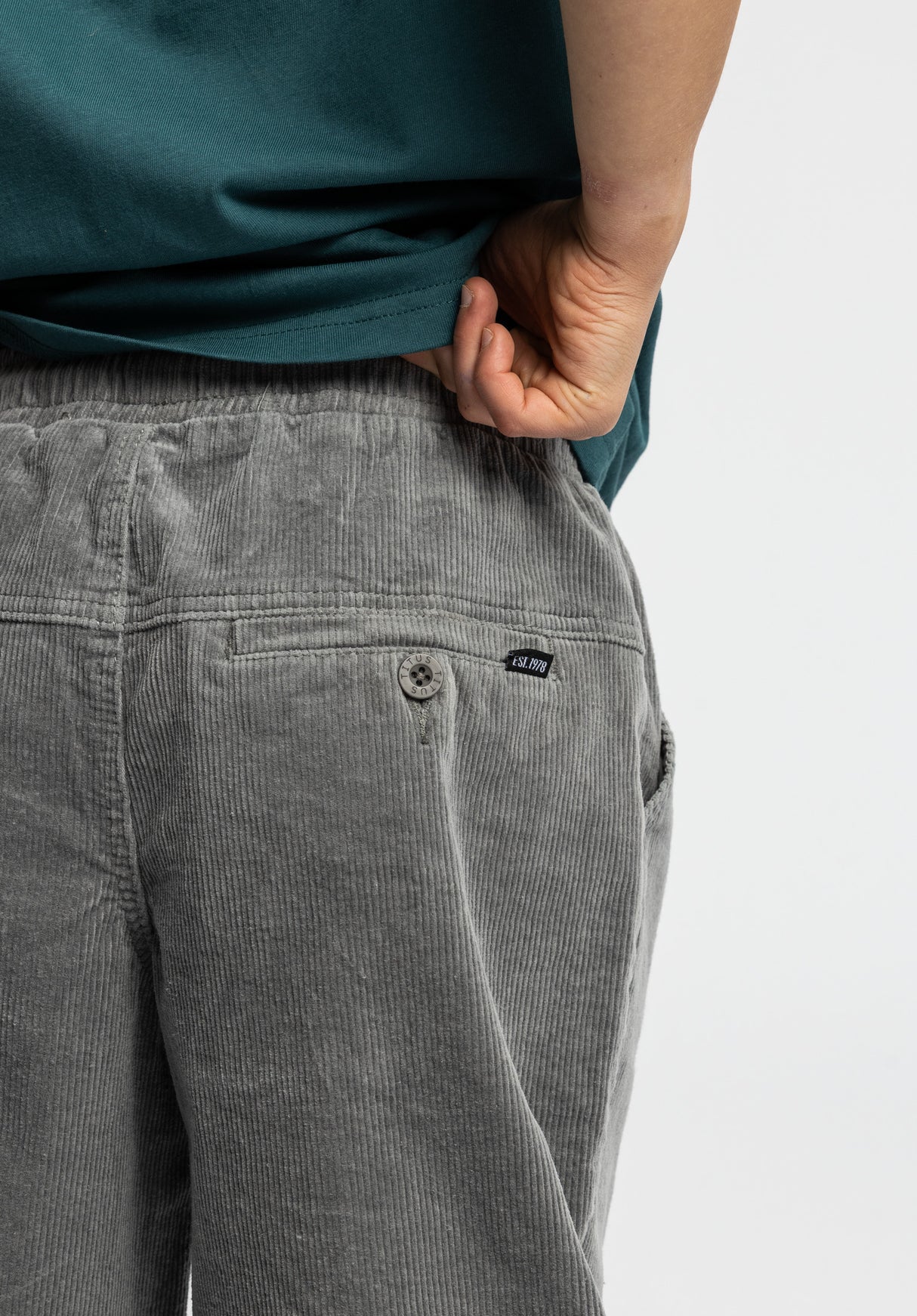 Surpa Kids darkgrey-cord Oberansicht