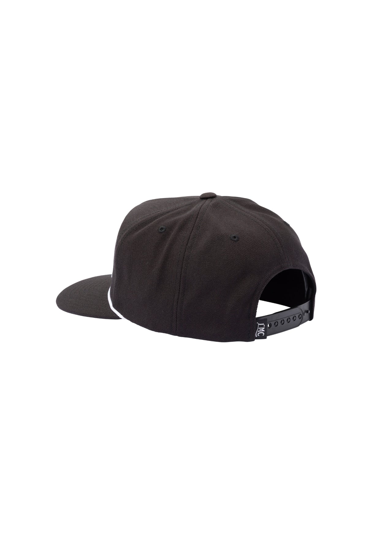 Olde Mixed Unstructured Snapback black Rueckenansicht