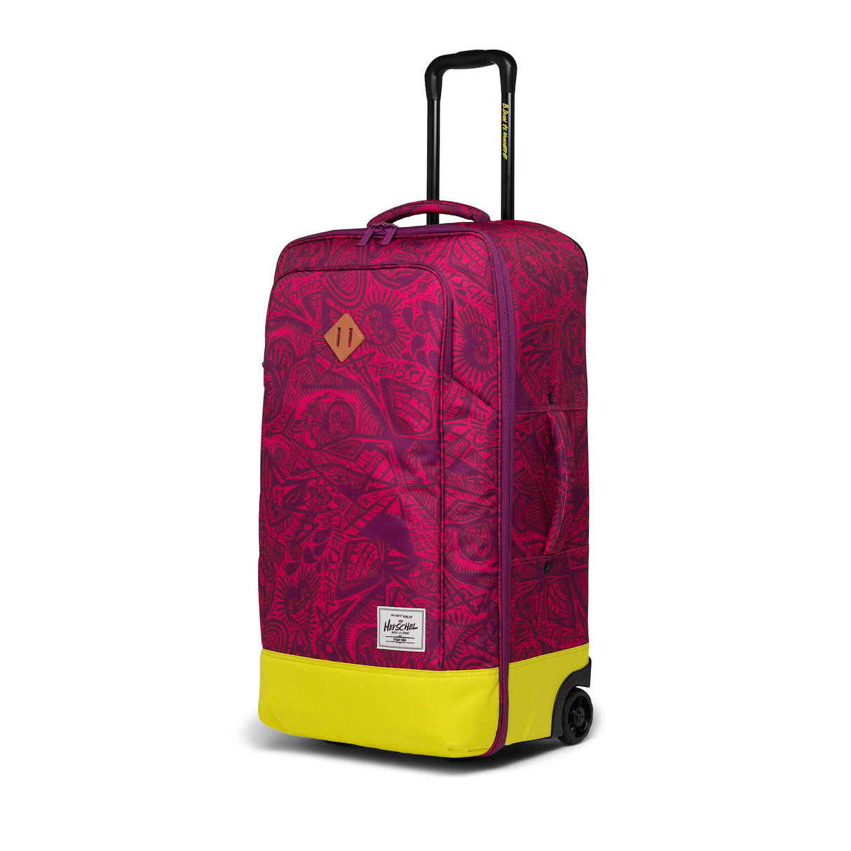 Thomas Campbell Heritage Softshell Medium Luggage TC hollyhock-evening primrose Closeup1