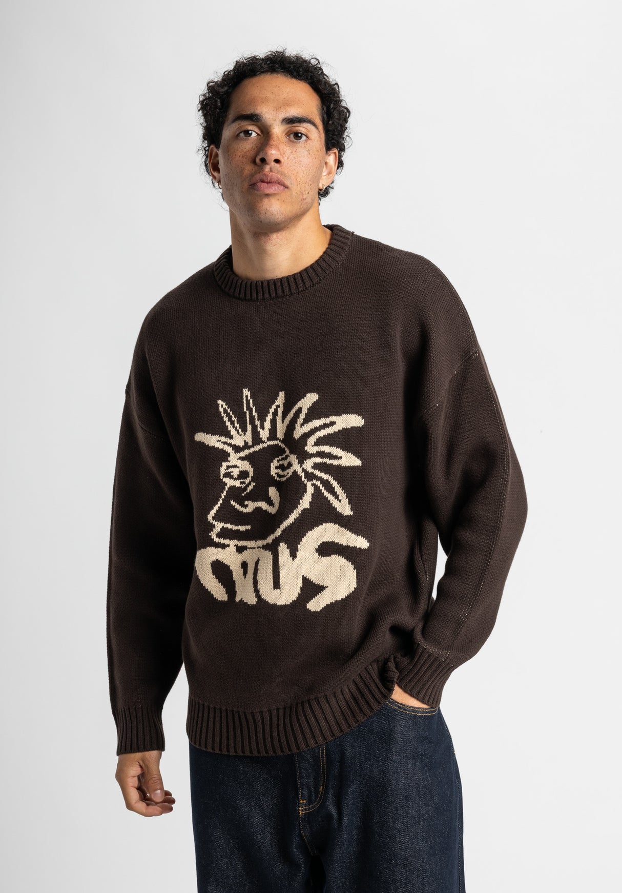 Carter darkbrown Rueckenansicht