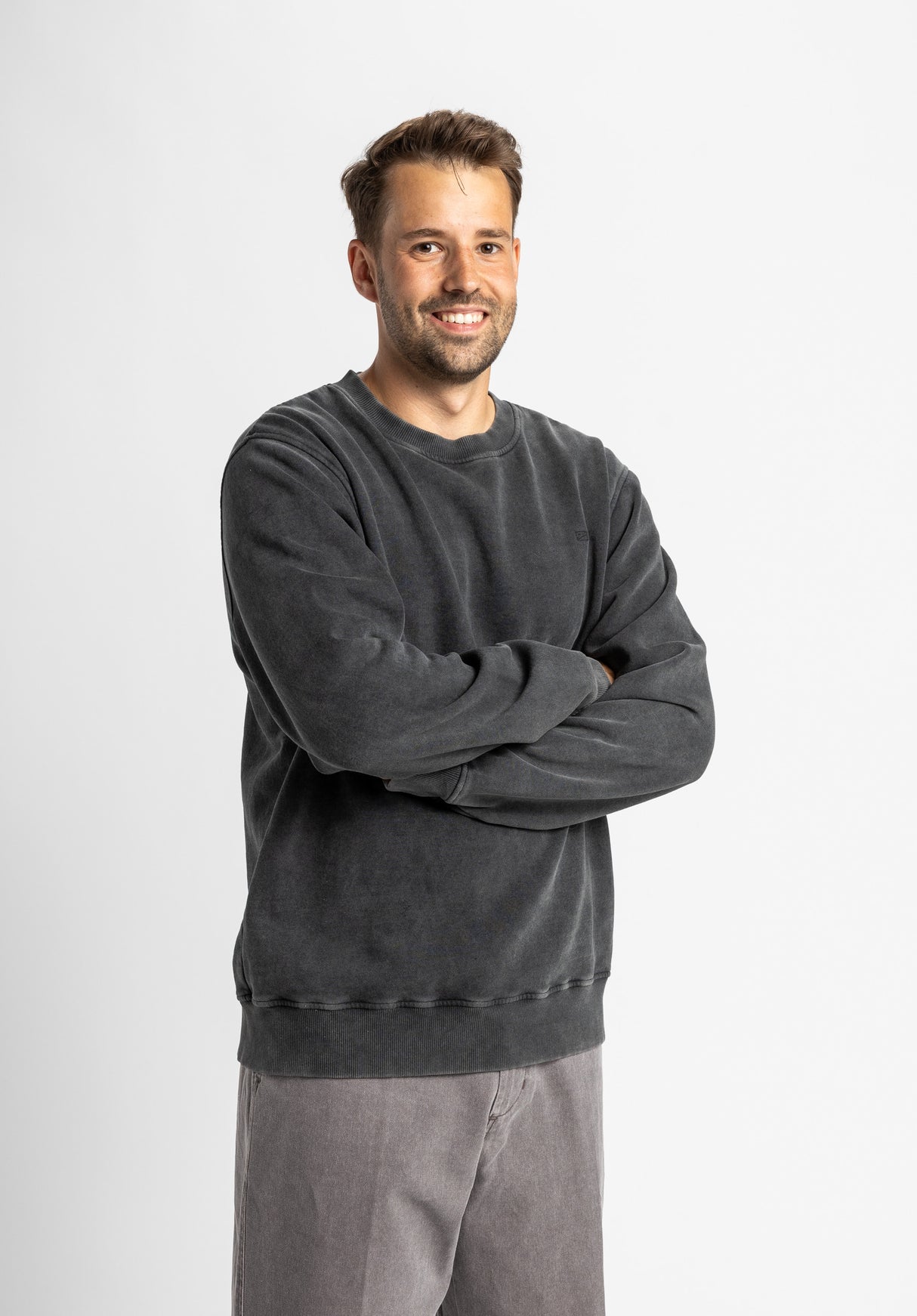 Easy Crew blackfaded Rueckenansicht