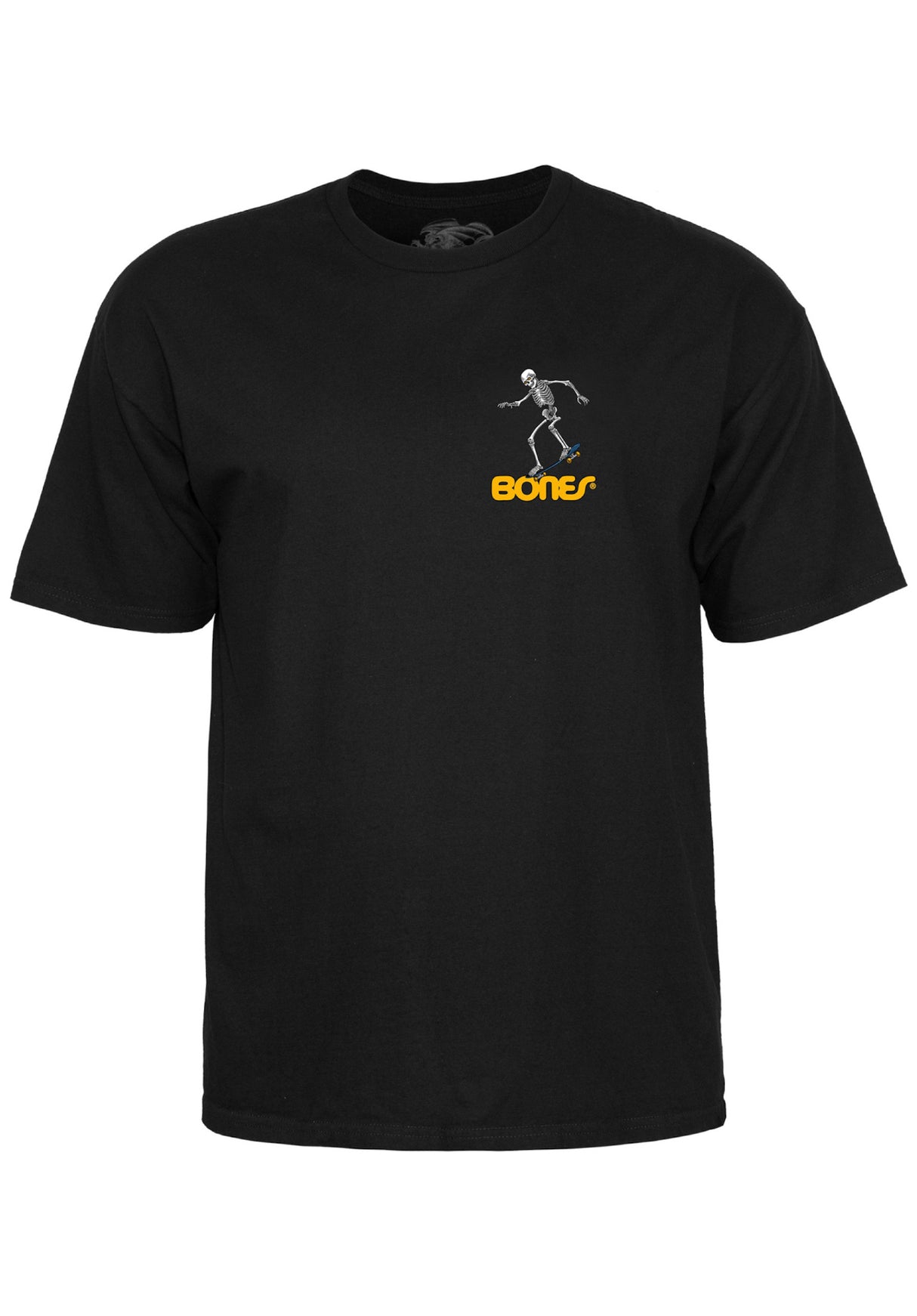 Skateboard Skeleton III black Rueckenansicht