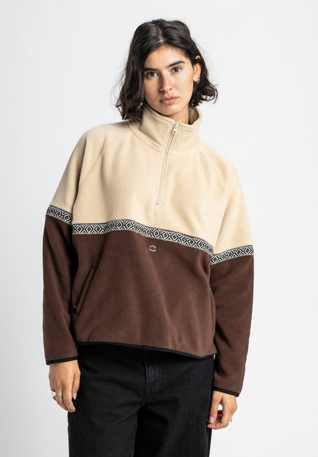 Jalma cream-darkbrown Rueckenansicht