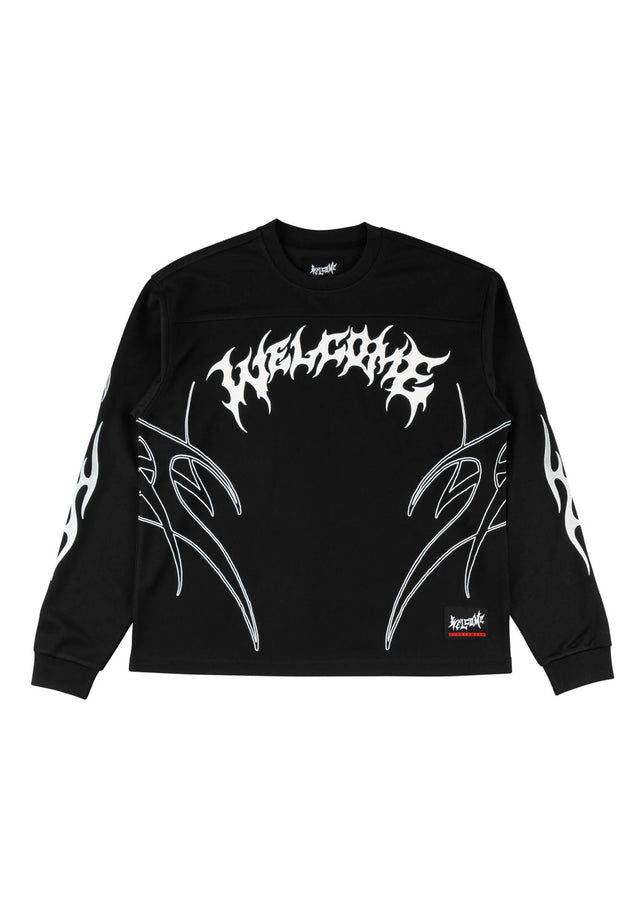 Scrub Mesh Racing Jersey black Vorderansicht