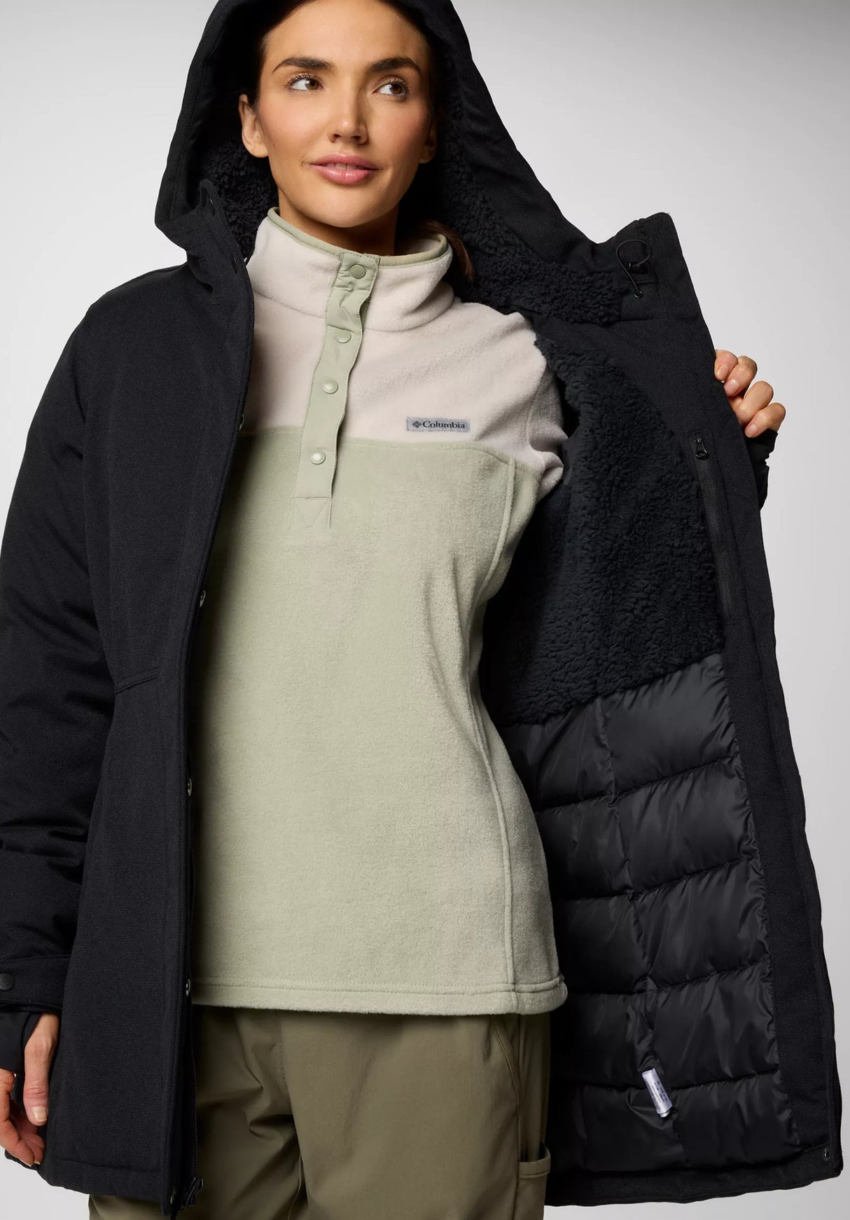 Alameda Ridge Insulated Parka black Rueckenansicht