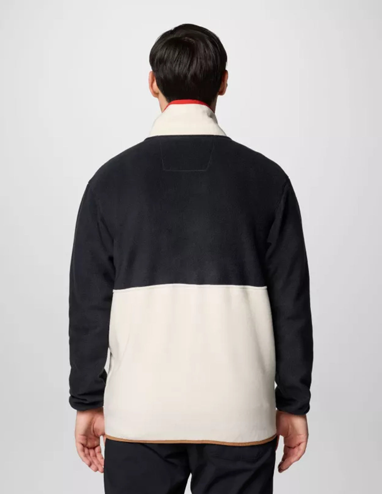 Backbowl II Full Zip Fleece black-chalk Rueckenansicht