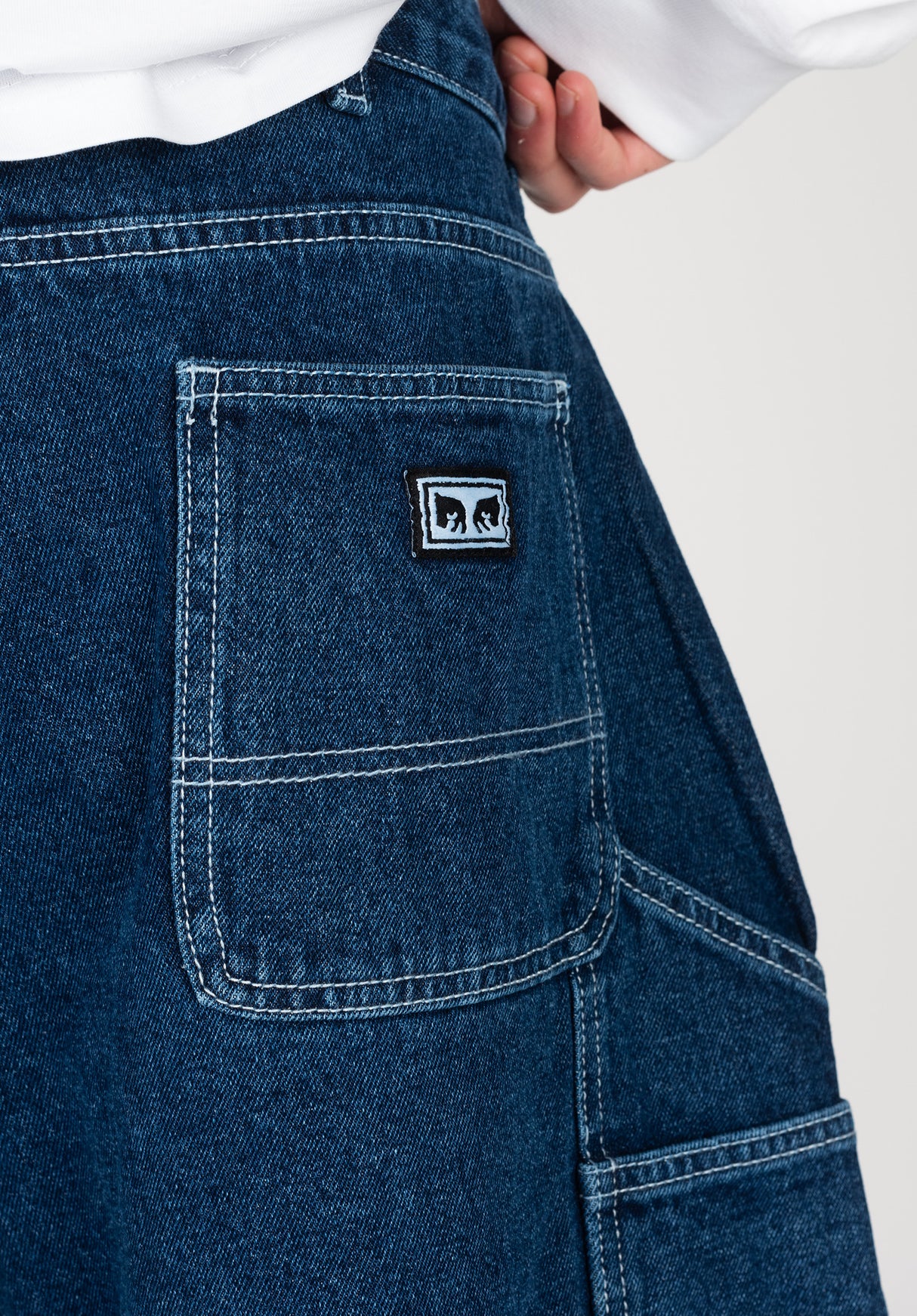 Bigwig Denim Carpenter stonewashindigo Closeup2