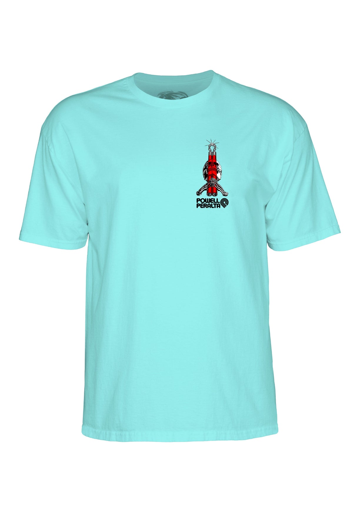 Bruce Lee x Skull & Nunchuck celadon Rueckenansicht