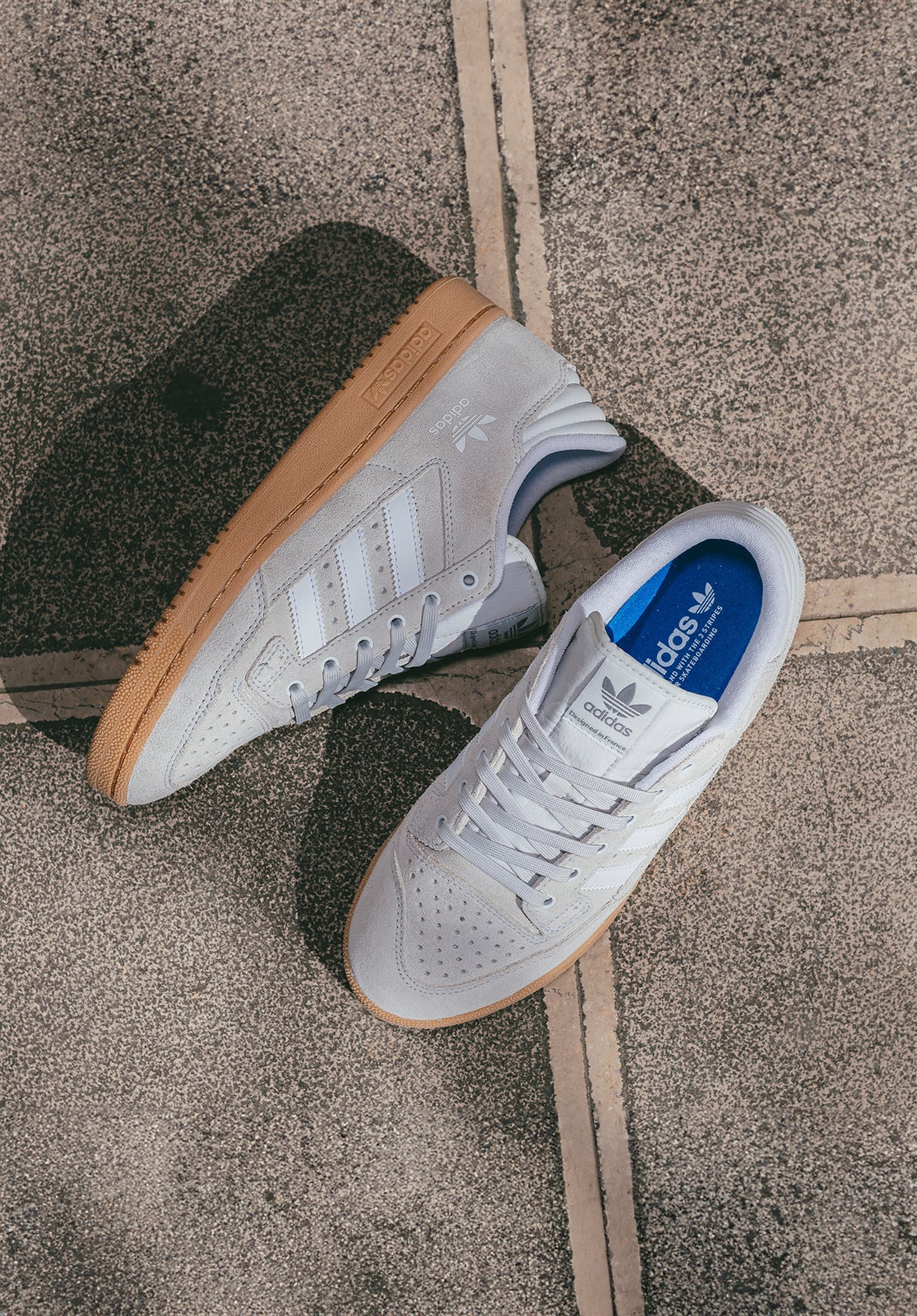 Centennial 85 Low ADV white-white-gum Oberansicht