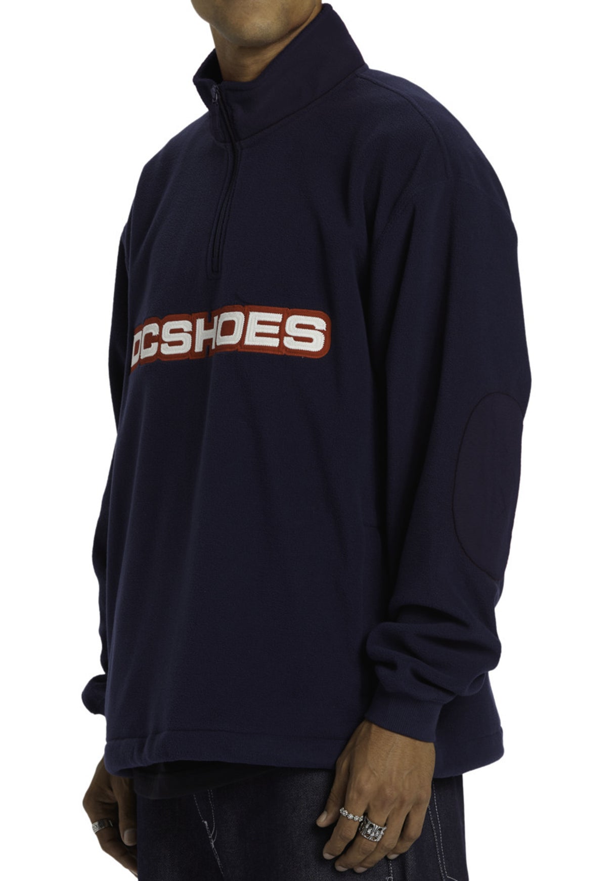 Cooper Fleece dressblues Closeup1