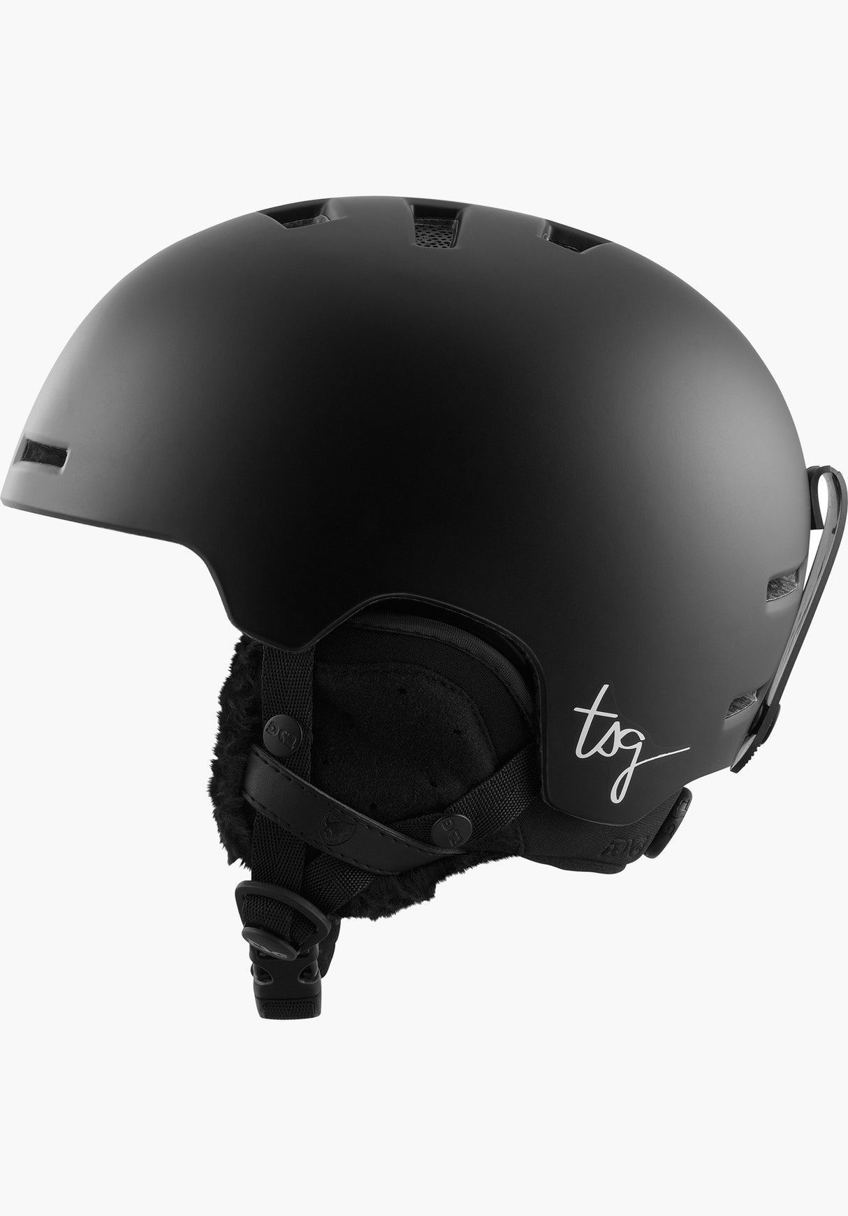 Cosma Solid Color satin black Closeup1