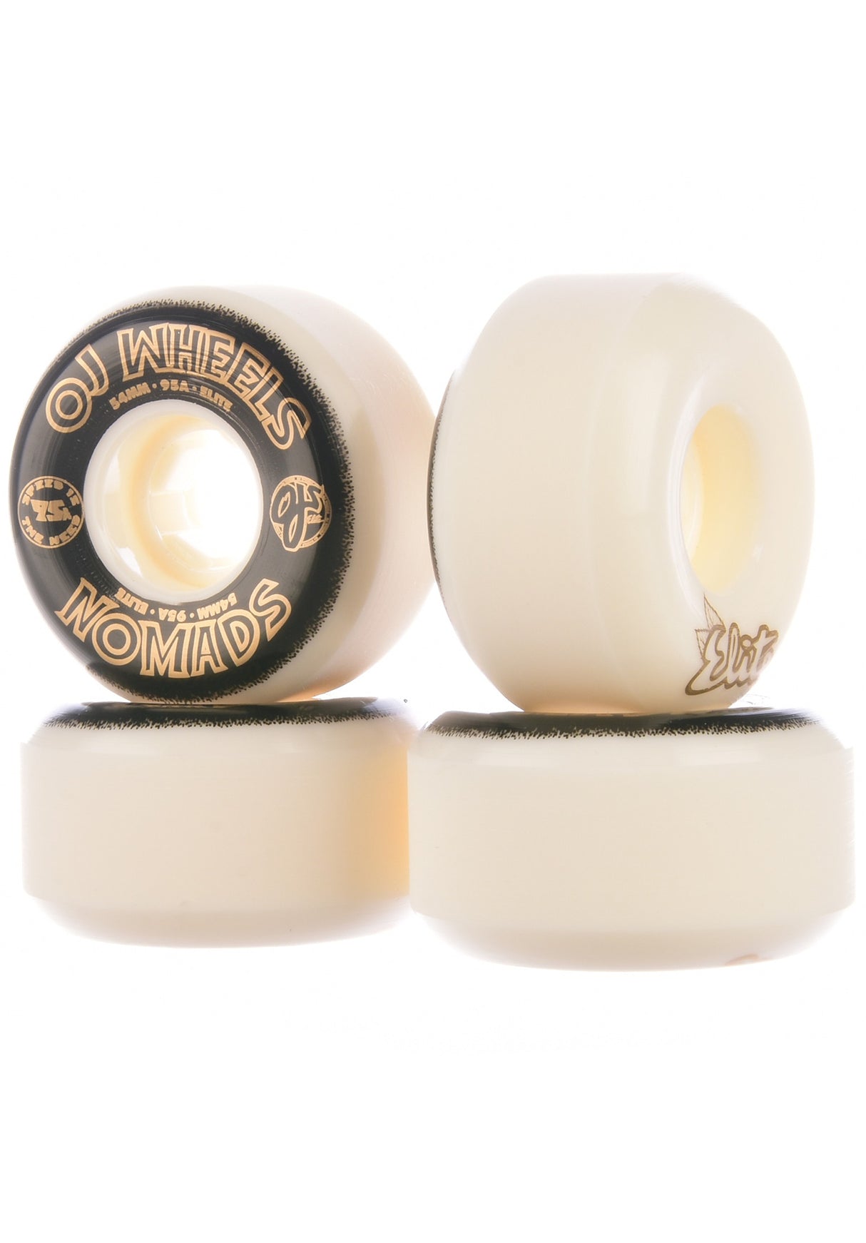 Elite Nomads 95a OJ white-black-gold Oberansicht
