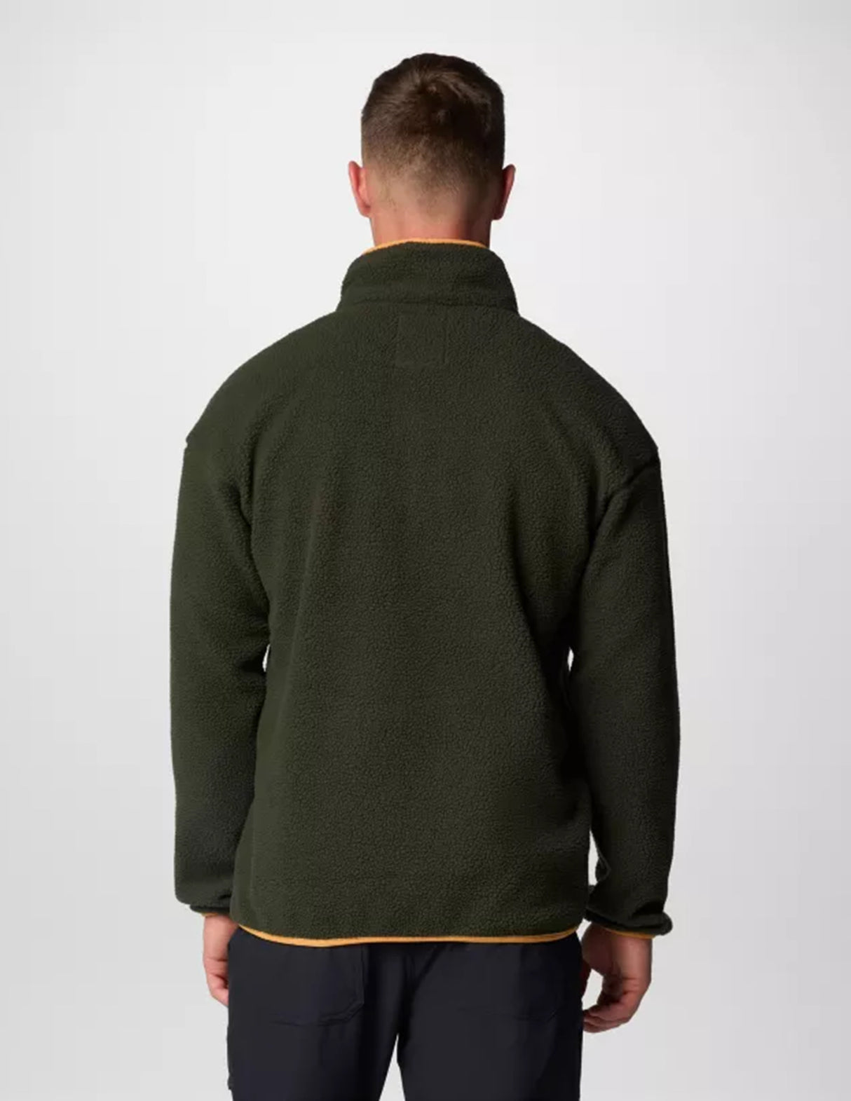 Helvetia II Half Snap greenscape Rueckenansicht