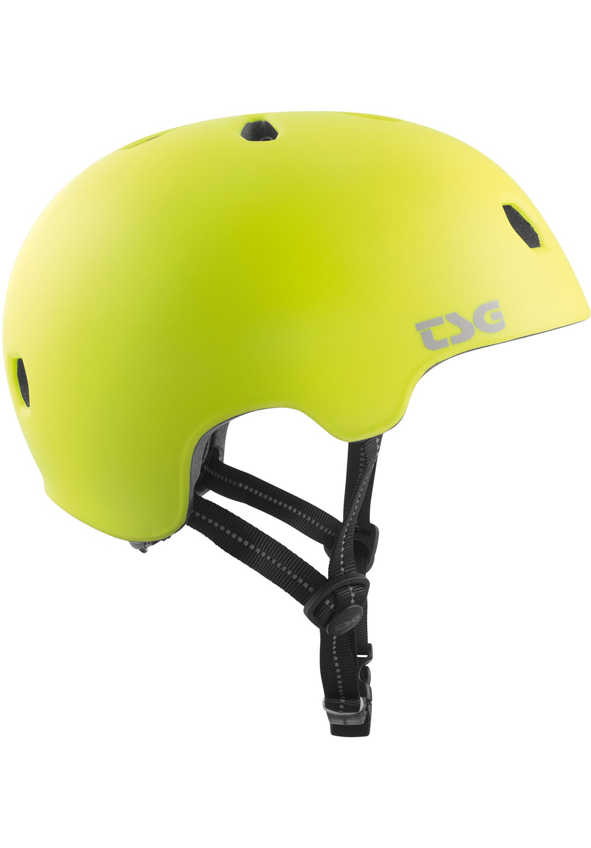 Meta Solid Color satin acid yellow Rueckenansicht