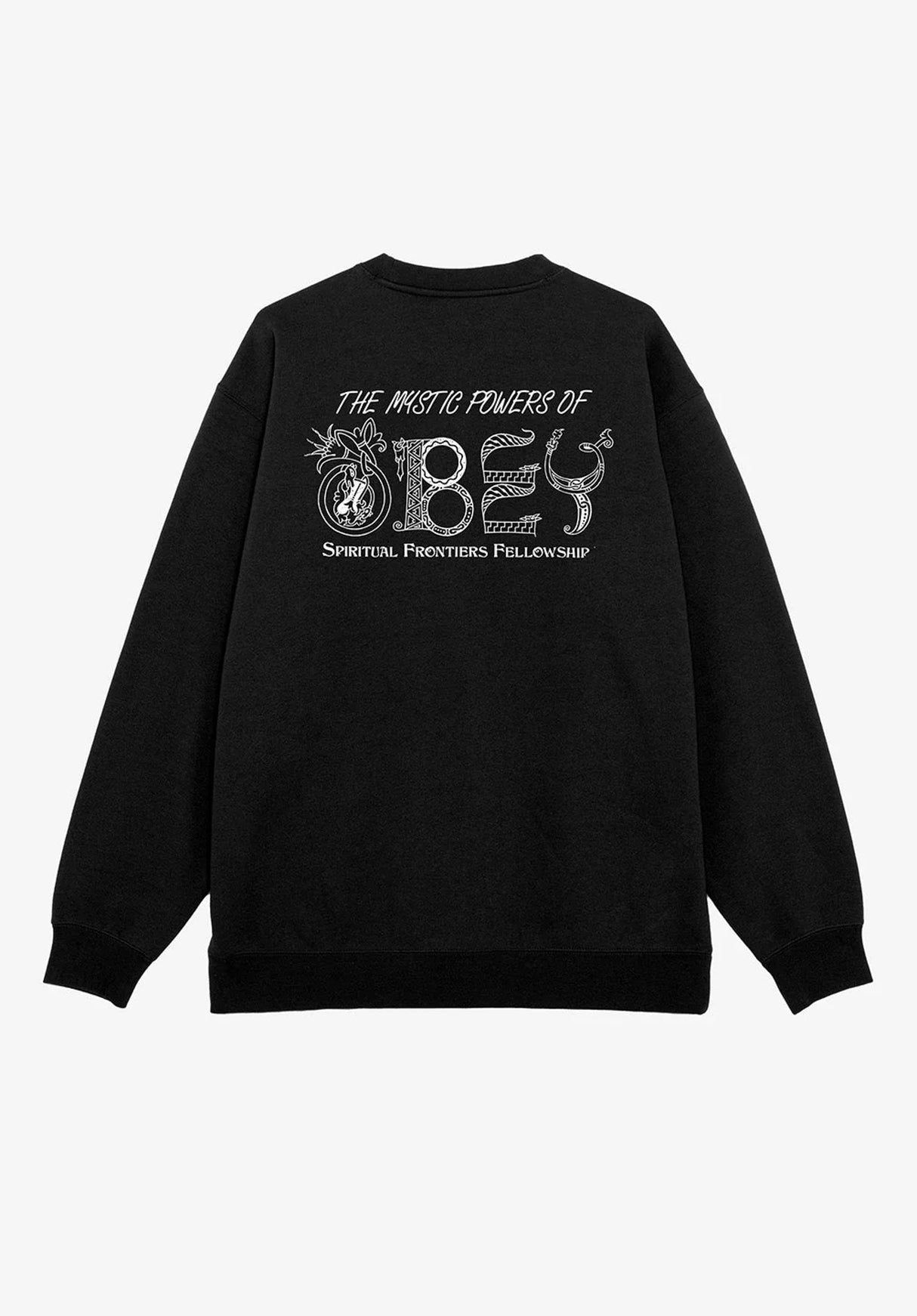 Obey Mystic Powers black Rueckenansicht