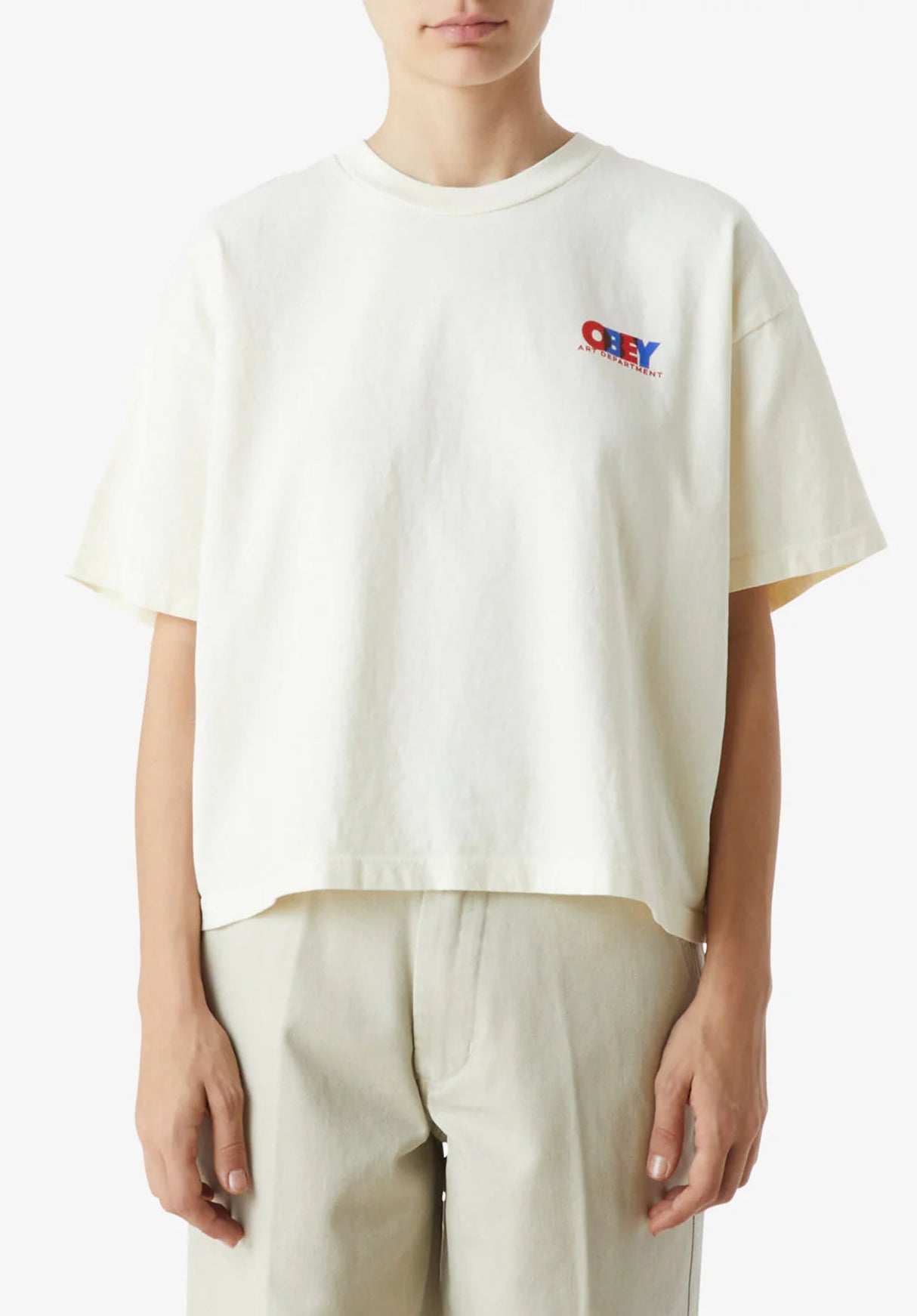Obey Overlay unbleached Rueckenansicht