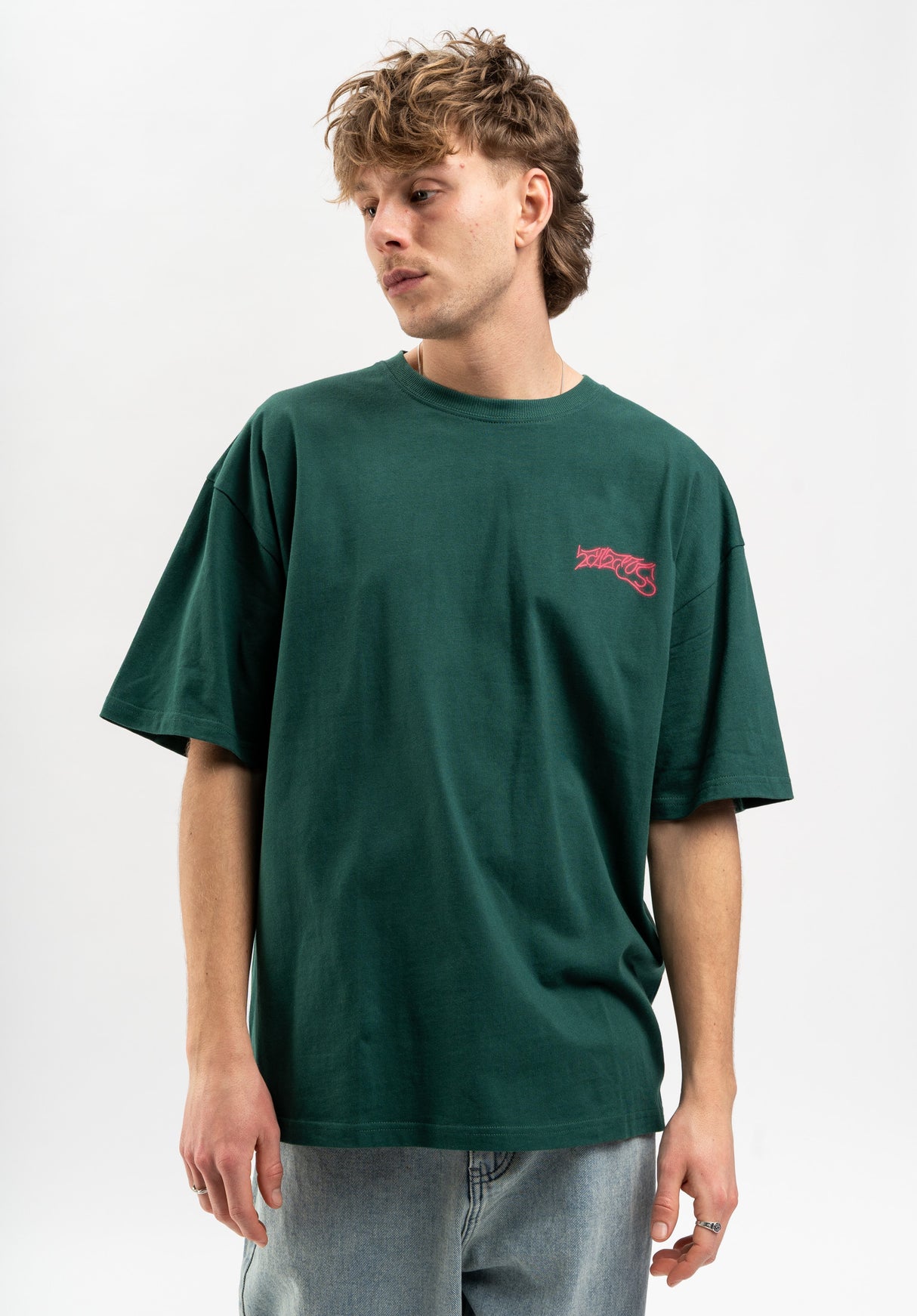 Retro Classic Logo greenforest Rueckenansicht