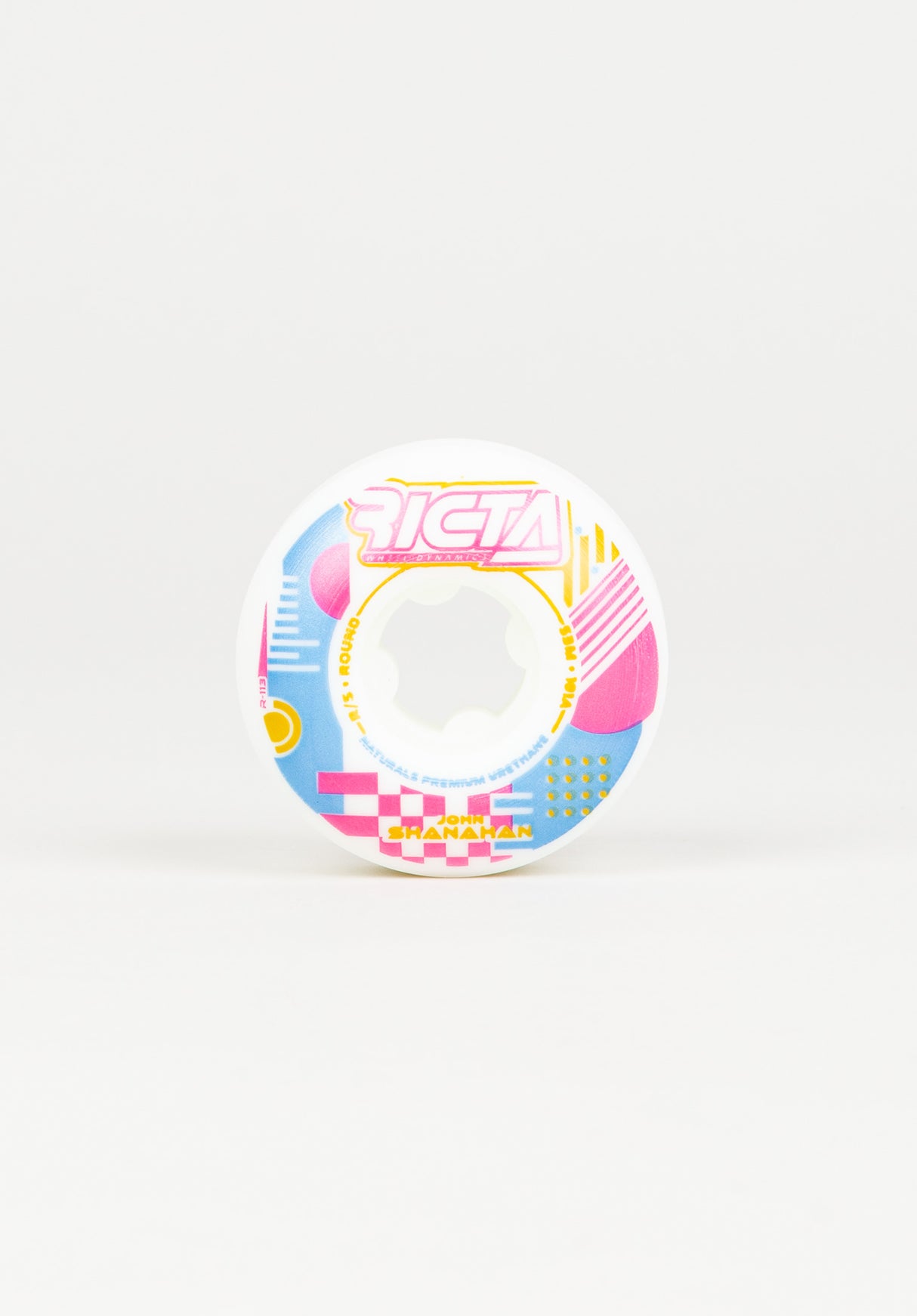 Shanahan Flux Naturals Round 101A white Rueckenansicht