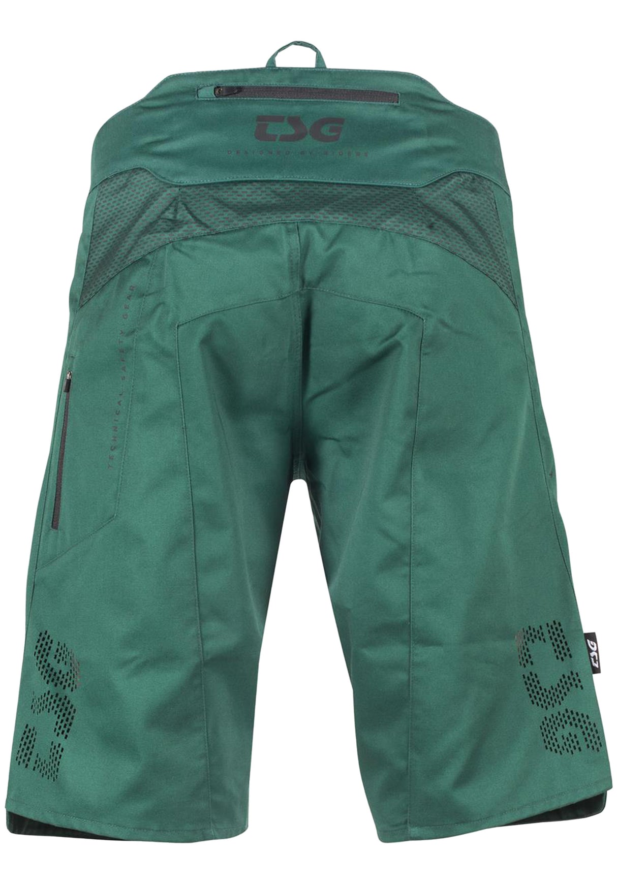 Explorer Shorts forest green Rückenansicht