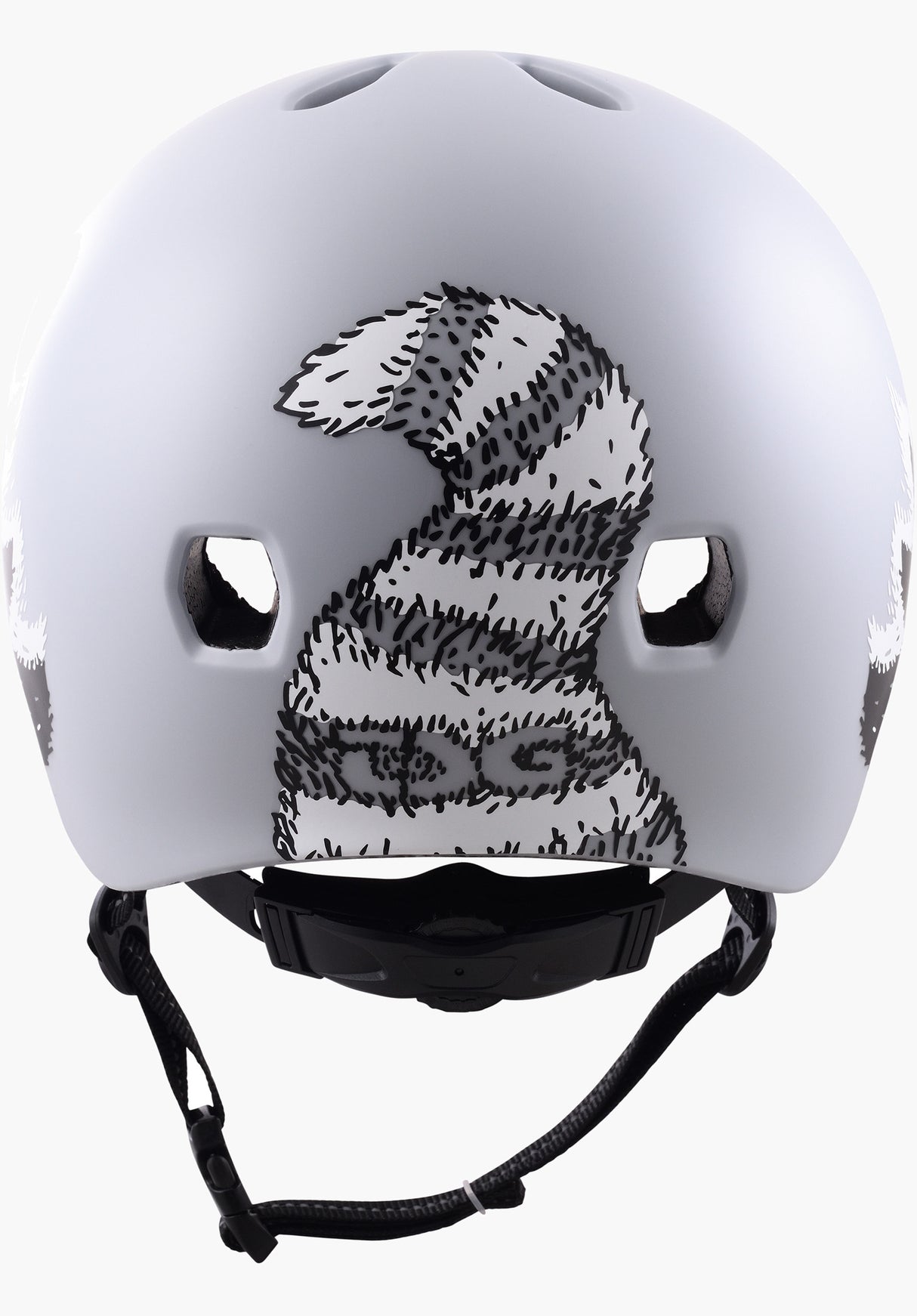 Meta Graphic Design raccoon Rückenansicht