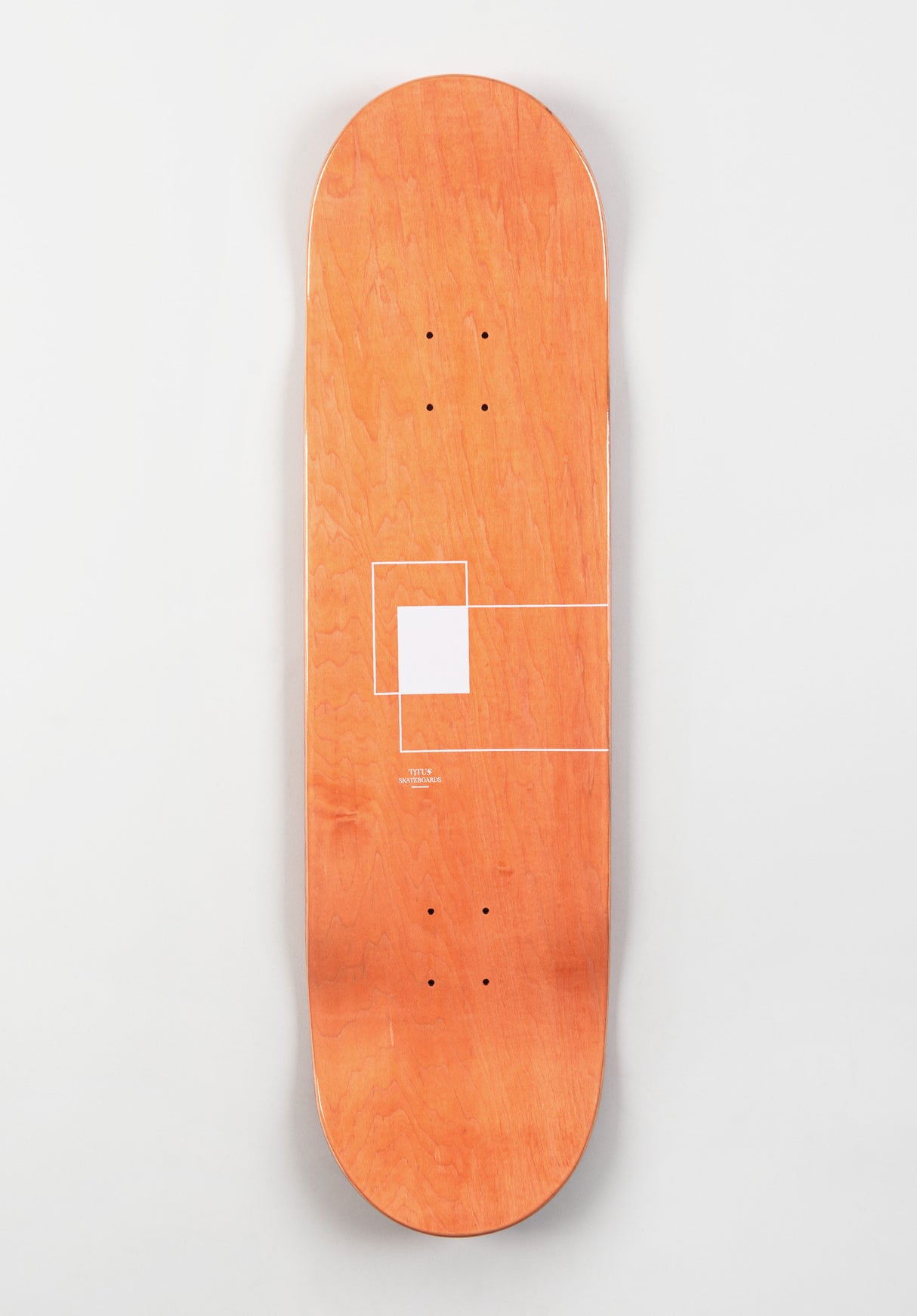 Split Veneer red-orange Rückenansicht