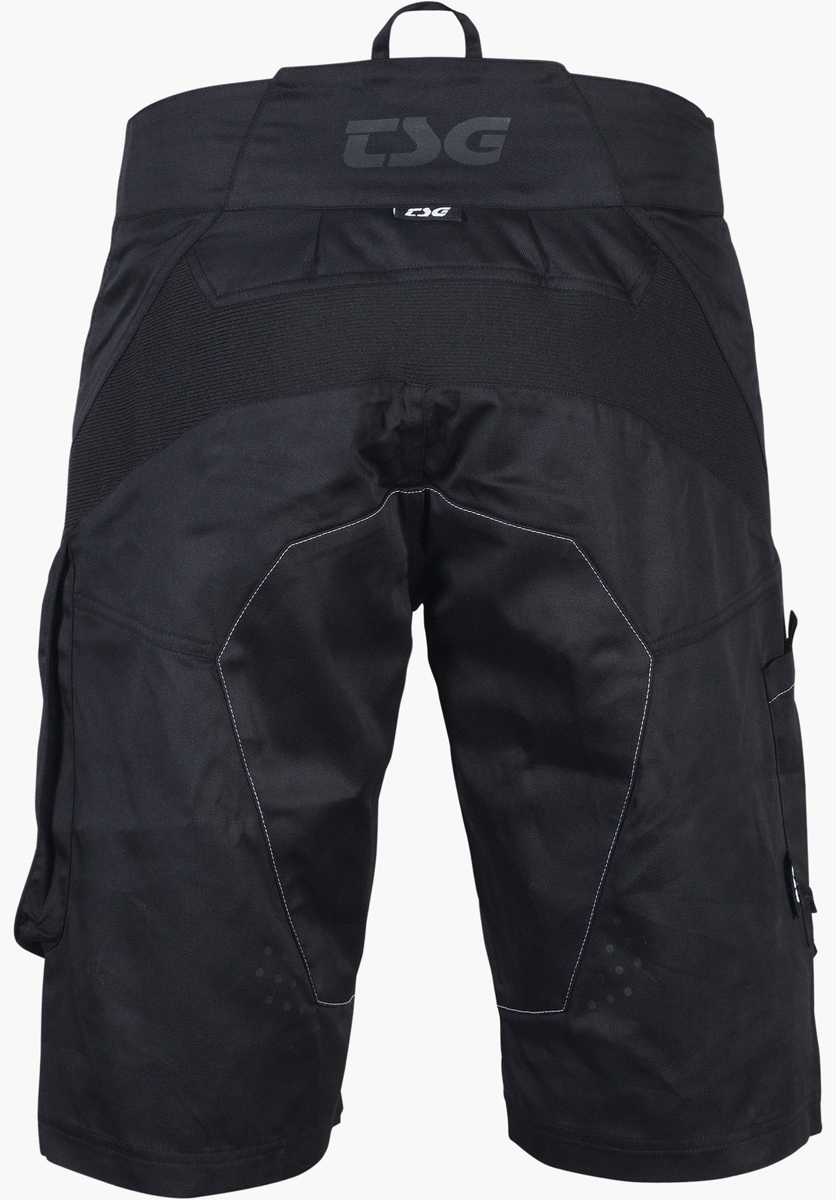 Worx Shorts 2.0 black Rückenansicht