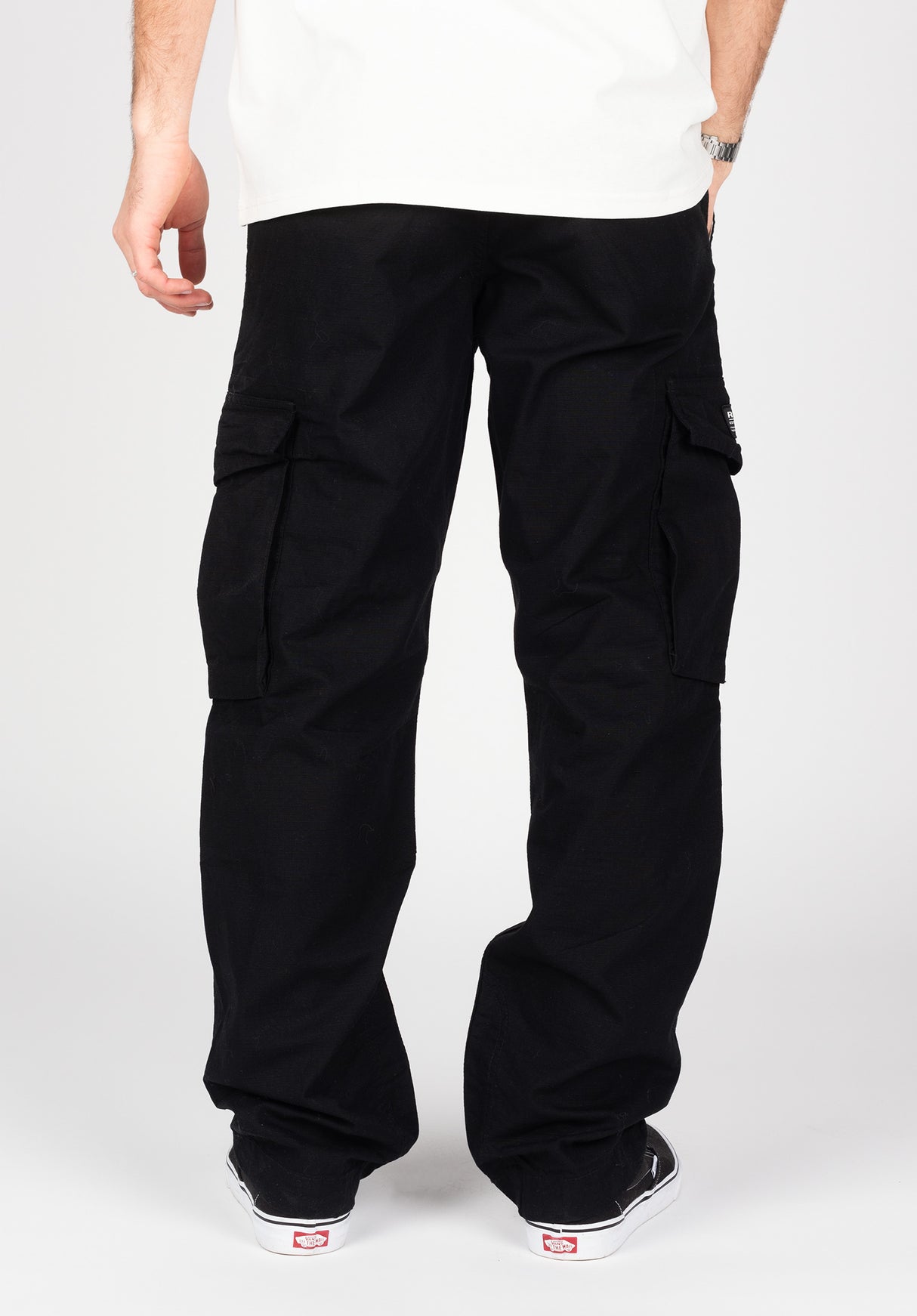 Cargo Ripstop deepblack Close-Up1